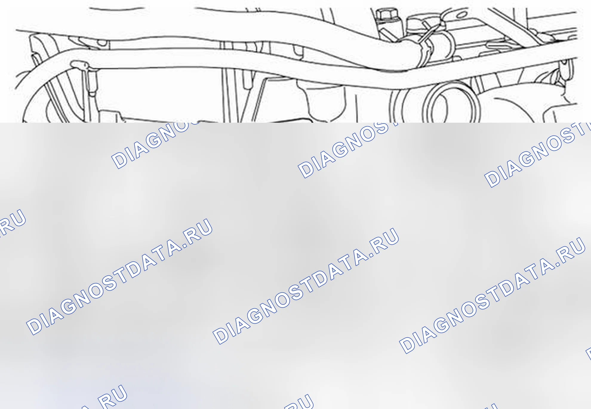 Рис. 388: Опорное приспособление двигателя (передняя сторона). Kia Picanto III рестайлинг