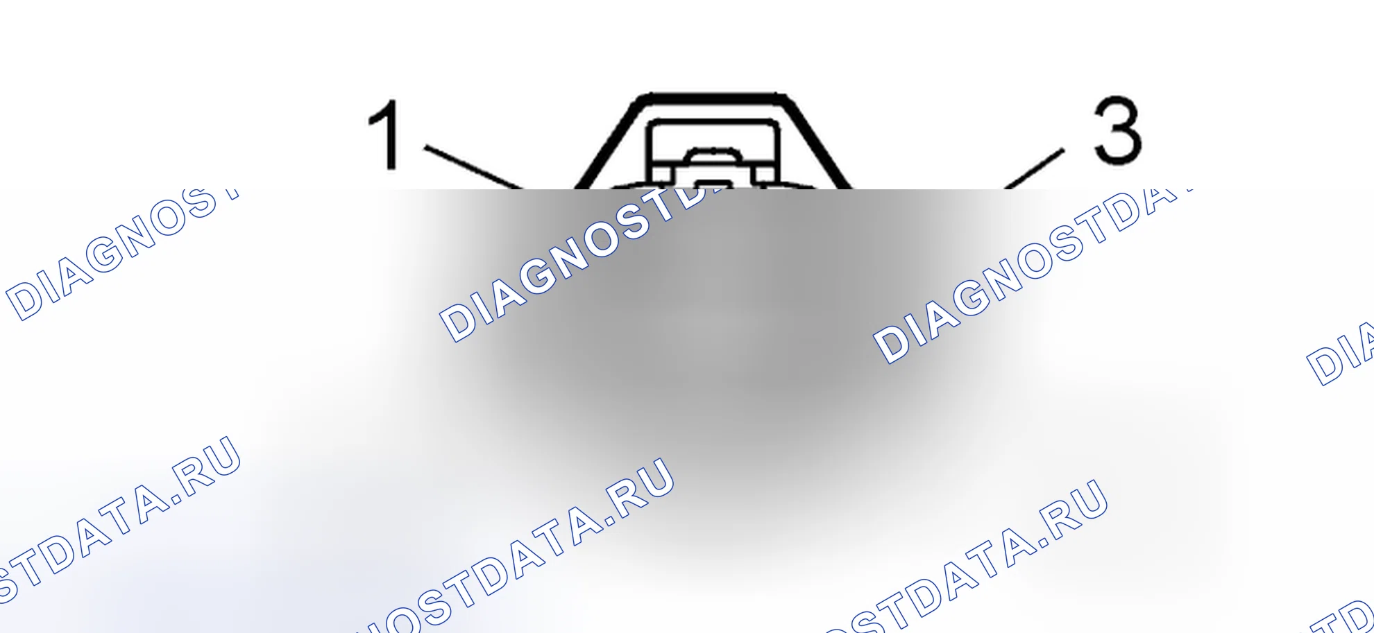Рис. 419: Проверка на обрыв цепи. Volvo S40 I рестайлинг