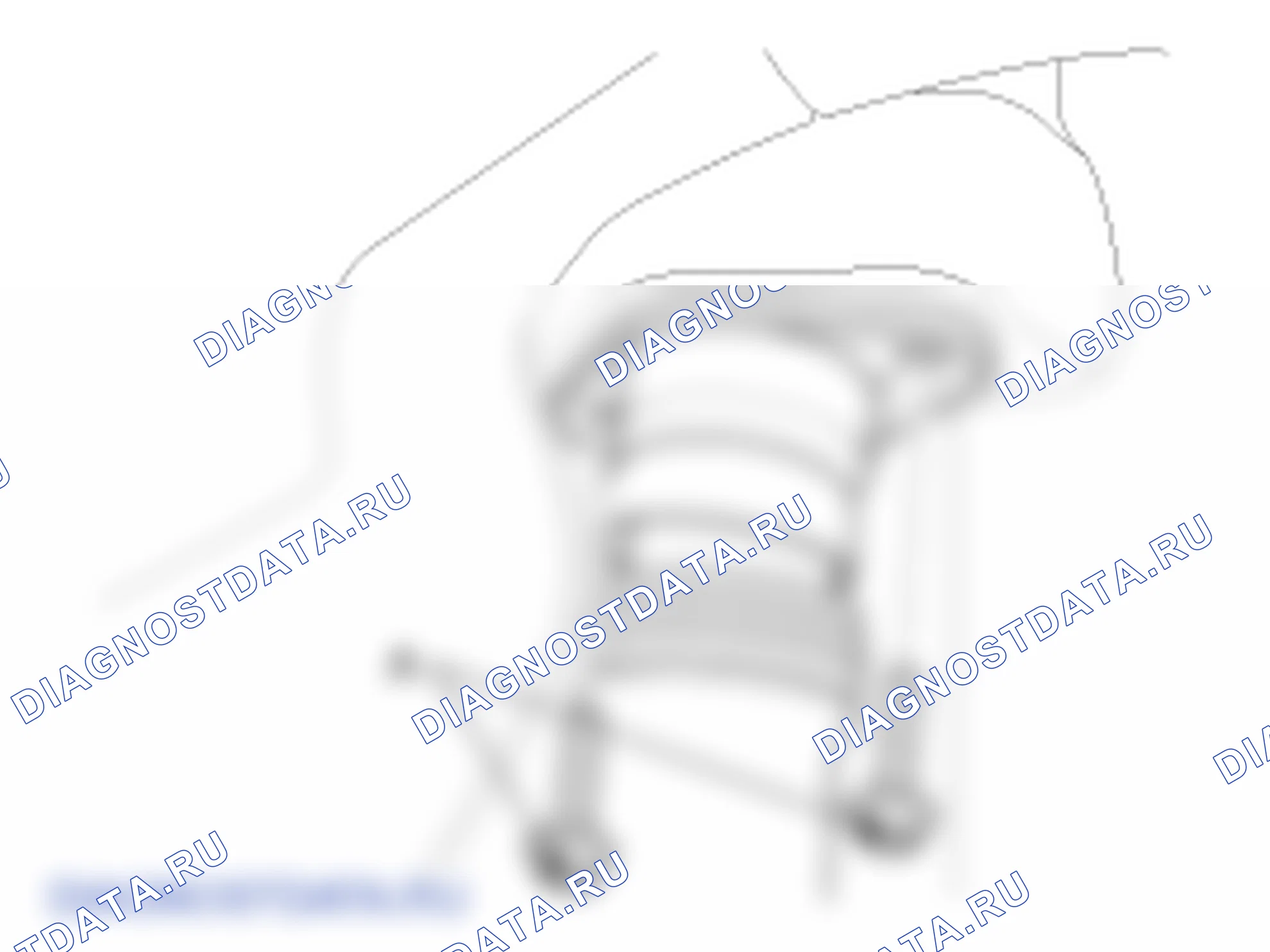 Задняя поперечина. Hyundai ix35 EL