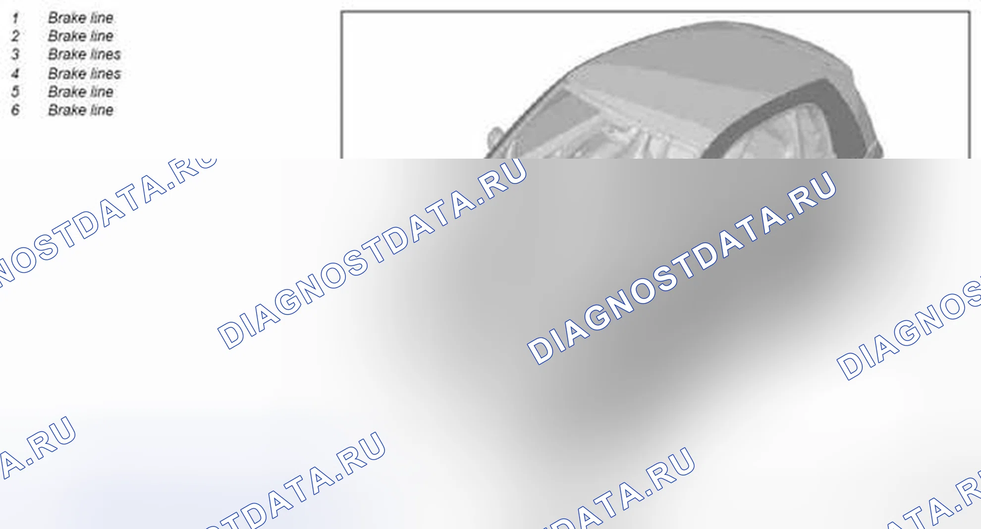Рис. 29: Демонтаж / монтаж тормозных магистралей - AR42.10-P-0017MCU. Kia Soul I