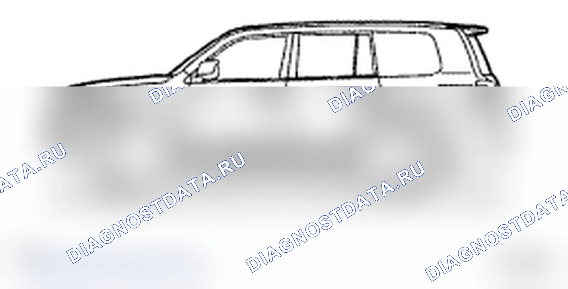 Рис. 1: ОСМОТР ТРАНСПОРТНОГО СРЕДСТВА. Toyota Land Cruiser 200