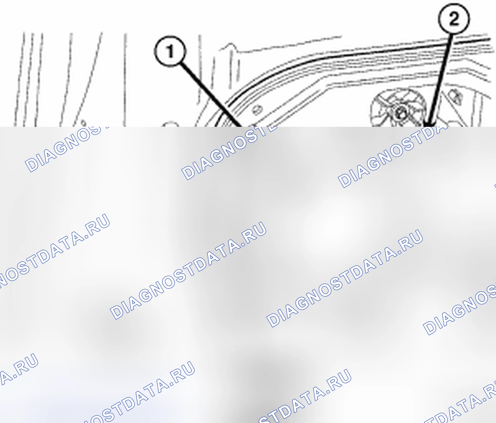 Рис. 290: НЕСУЩАЯ ПЛАСТИНА. Chrysler Town & Country V