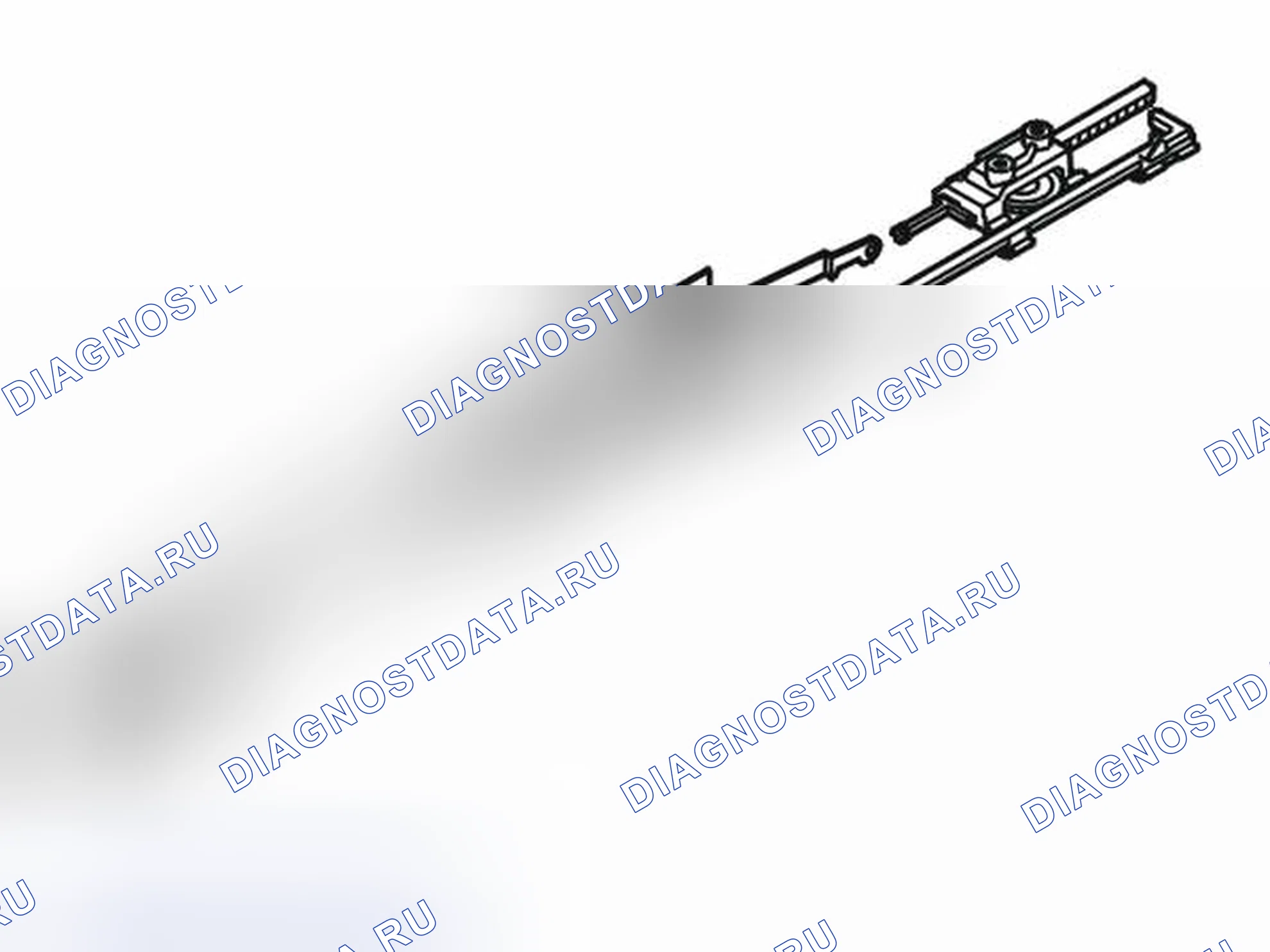 Рис. 43: Проверка механизма. Volvo S60 I