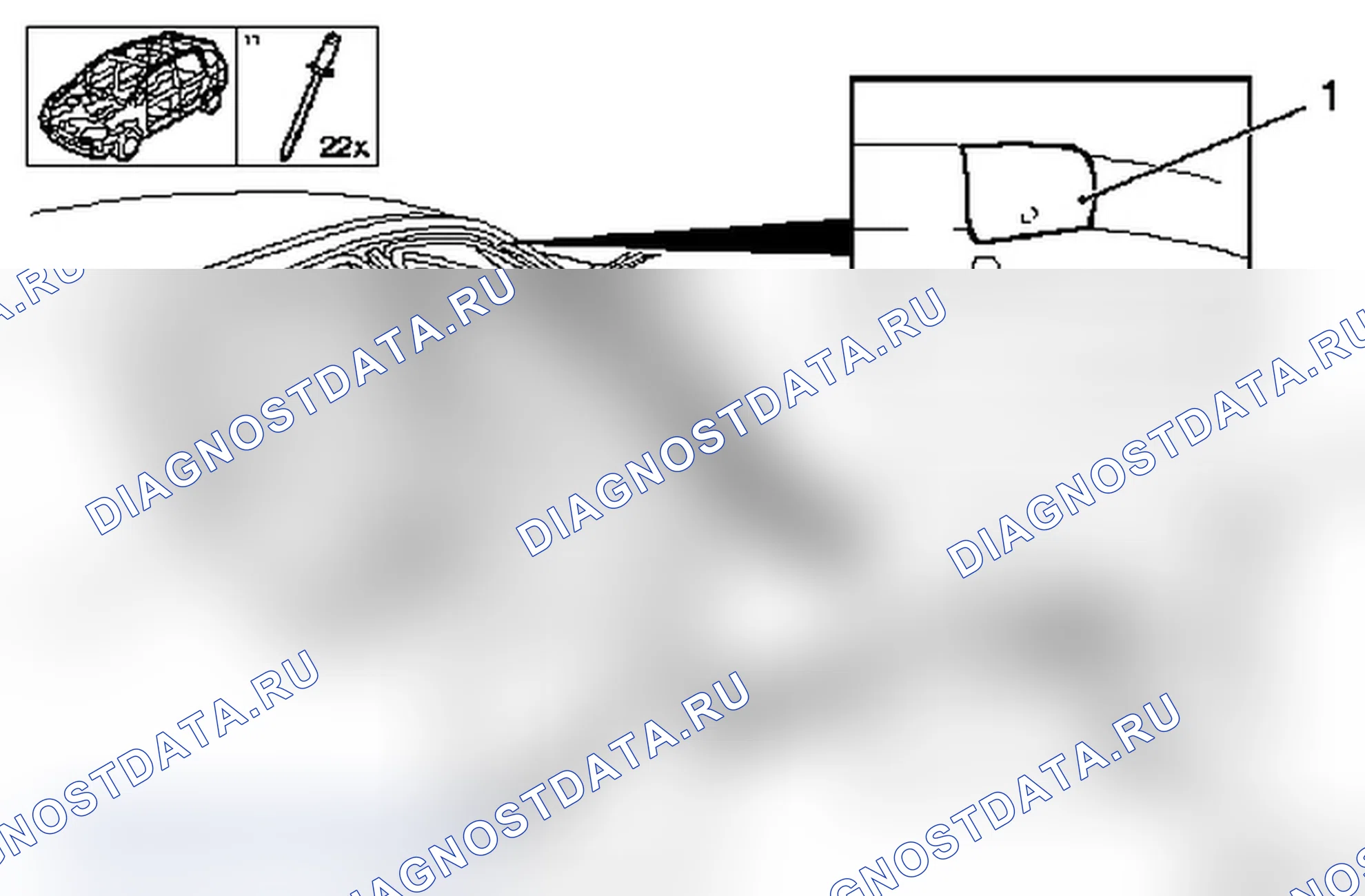 Замена декоративной планки для водосточного желобка (модель F 48). Opel Vectra C
