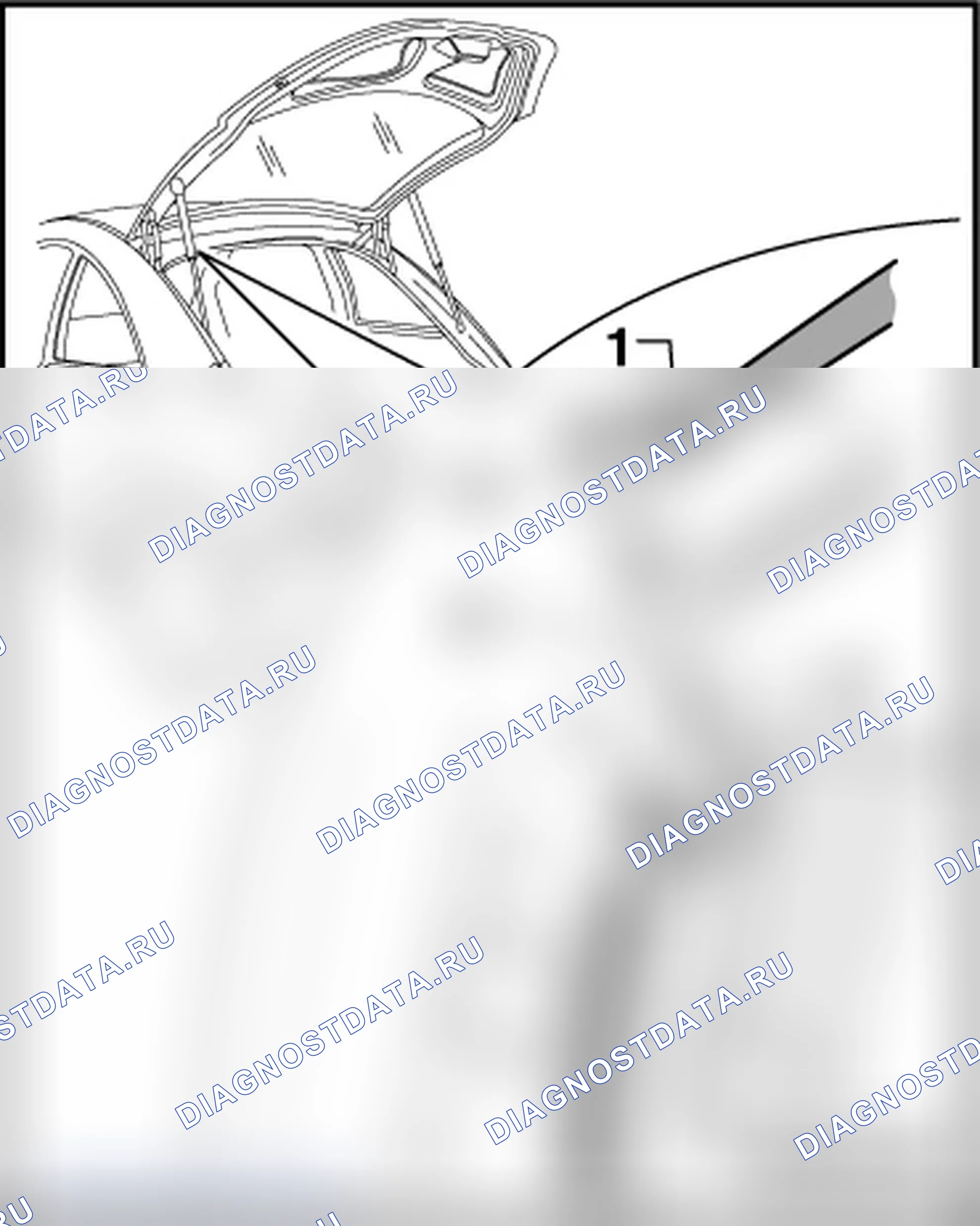 Рис. 138: ГАЗОНАПОЛНЕННАЯ СТОЙКА, СЕДАН. Volkswagen New Beetle A4