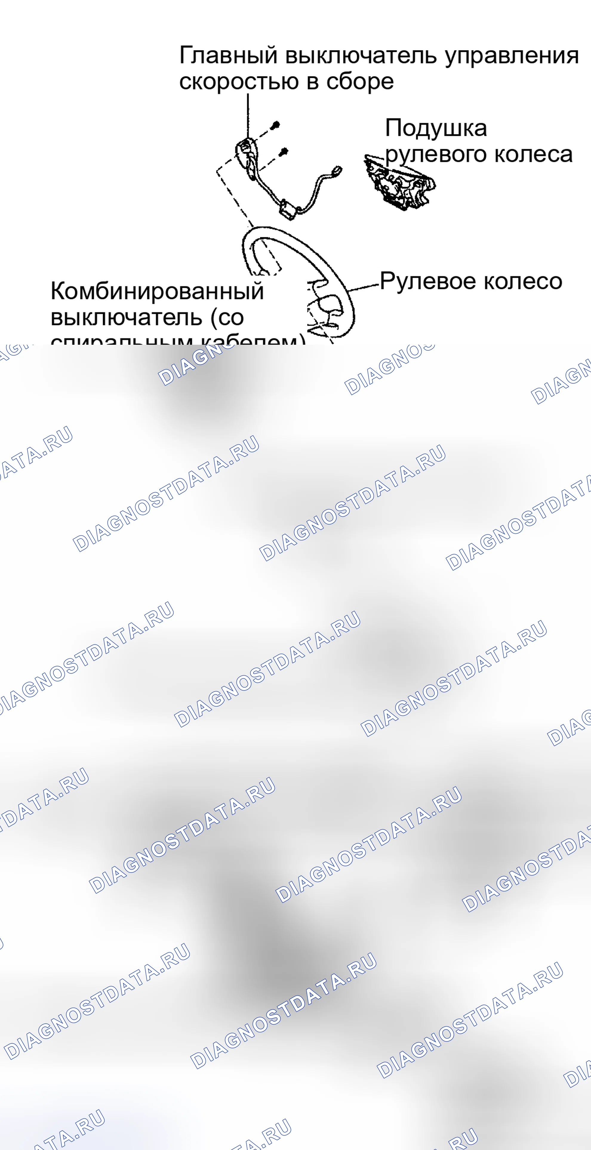 Рис. 204: Демонтаж и монтаж (Toyota Avalon - сдвиг колонн). Honda Accord II