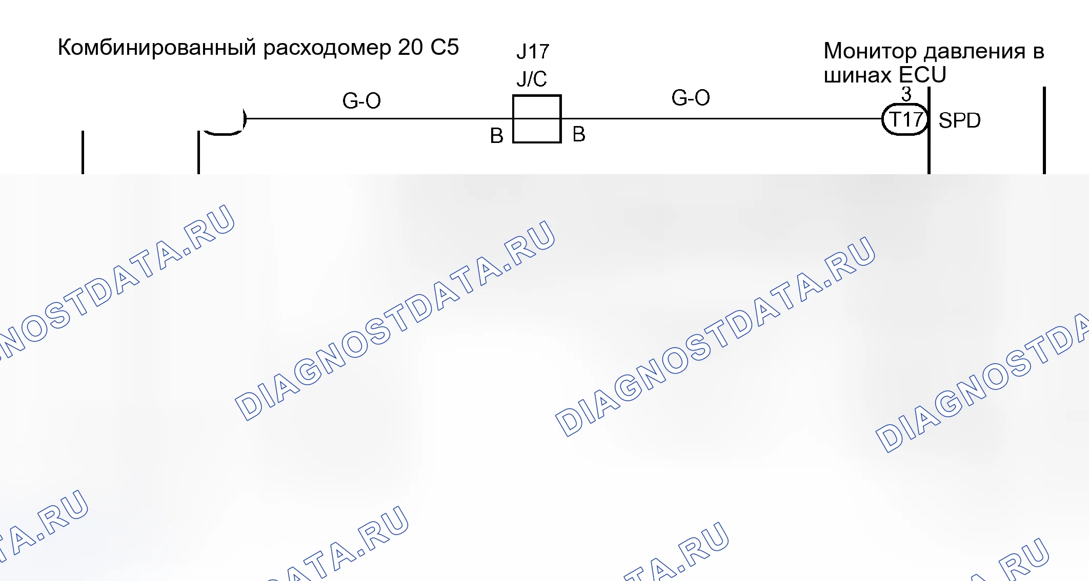 Рис. 53: электросхема. Toyota Sequoia I рестайлинг