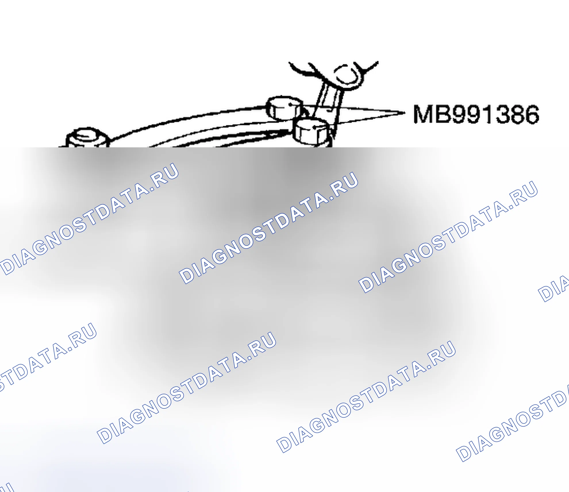 Рис. 63: < < A > > СНЯТИЕ ГАЙКИ. Mitsubishi Eclipse III