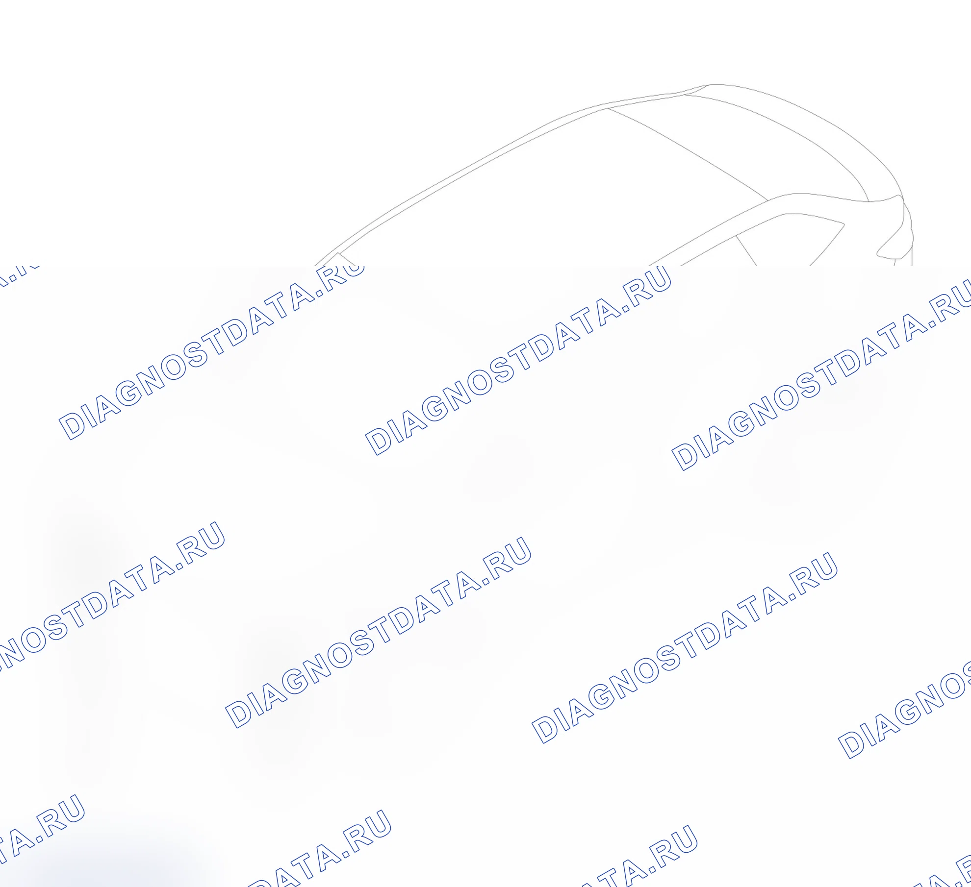 Схема расположения гудка — Haval H6S. Haval H6S I