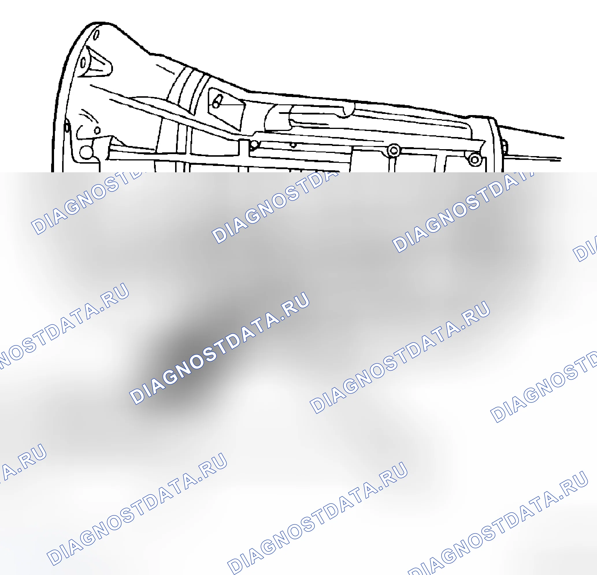 Рис. 263: ИДЕНТИФИКАЦИЯ ТРАНСМИССИИ. Dodge Dakota III