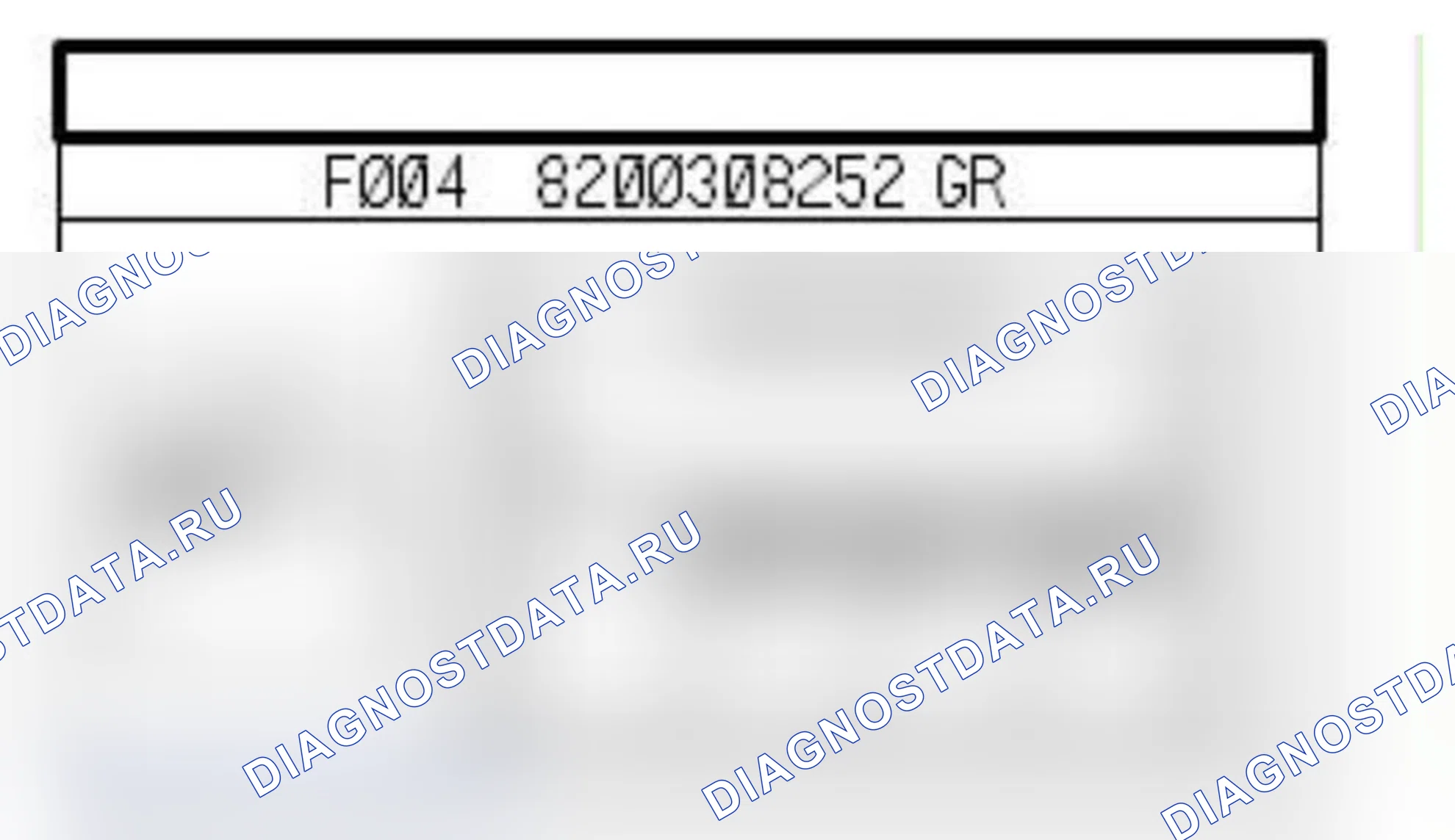 Распиновка разъёма R627 — Соединит. разъем заднего жгута проводов и жгута проводов заднего сиденья. Renault Zoe I