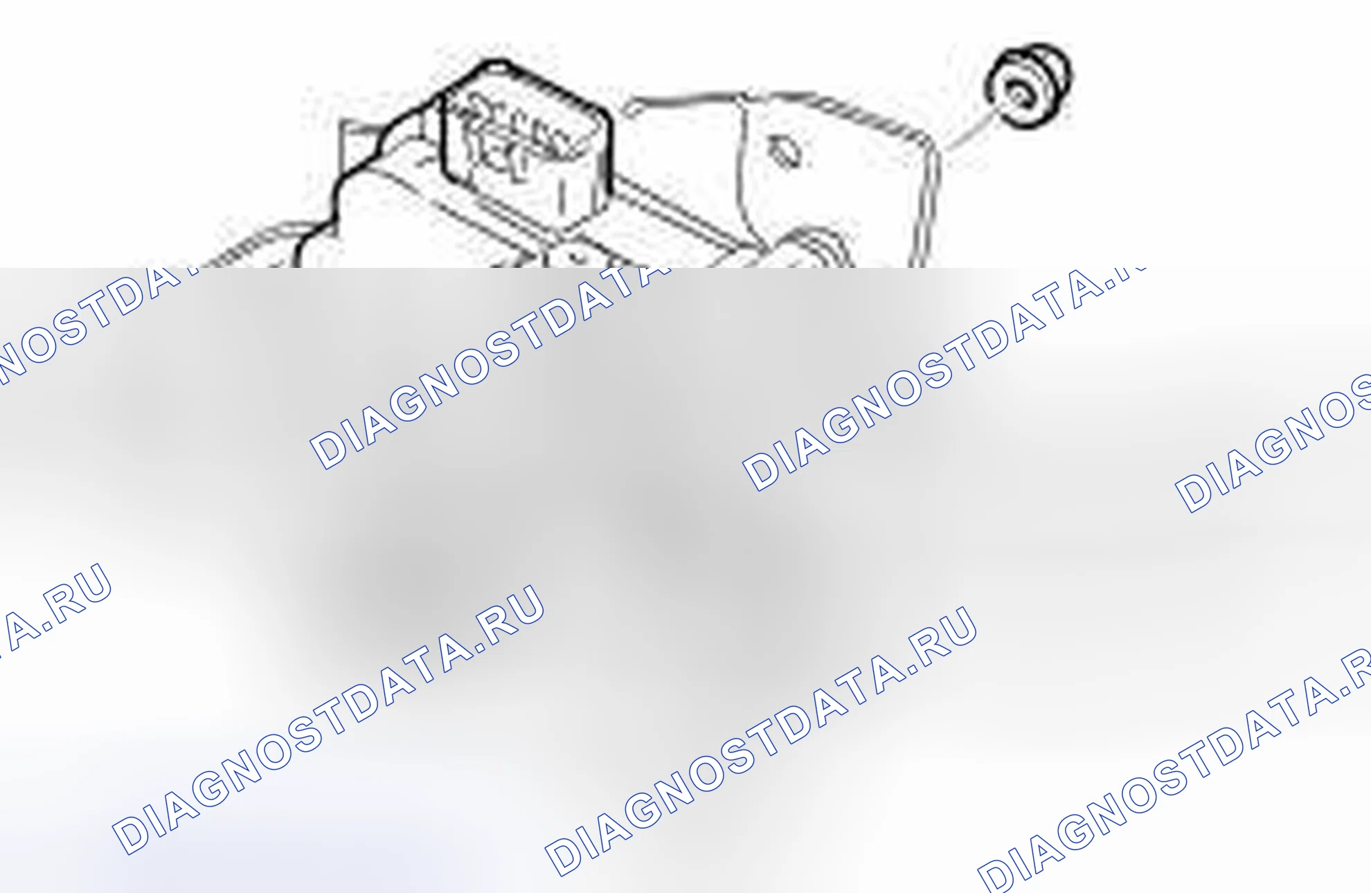 Рис. 73: ДЕМОНТАЖ. Land Rover Range Rover L322