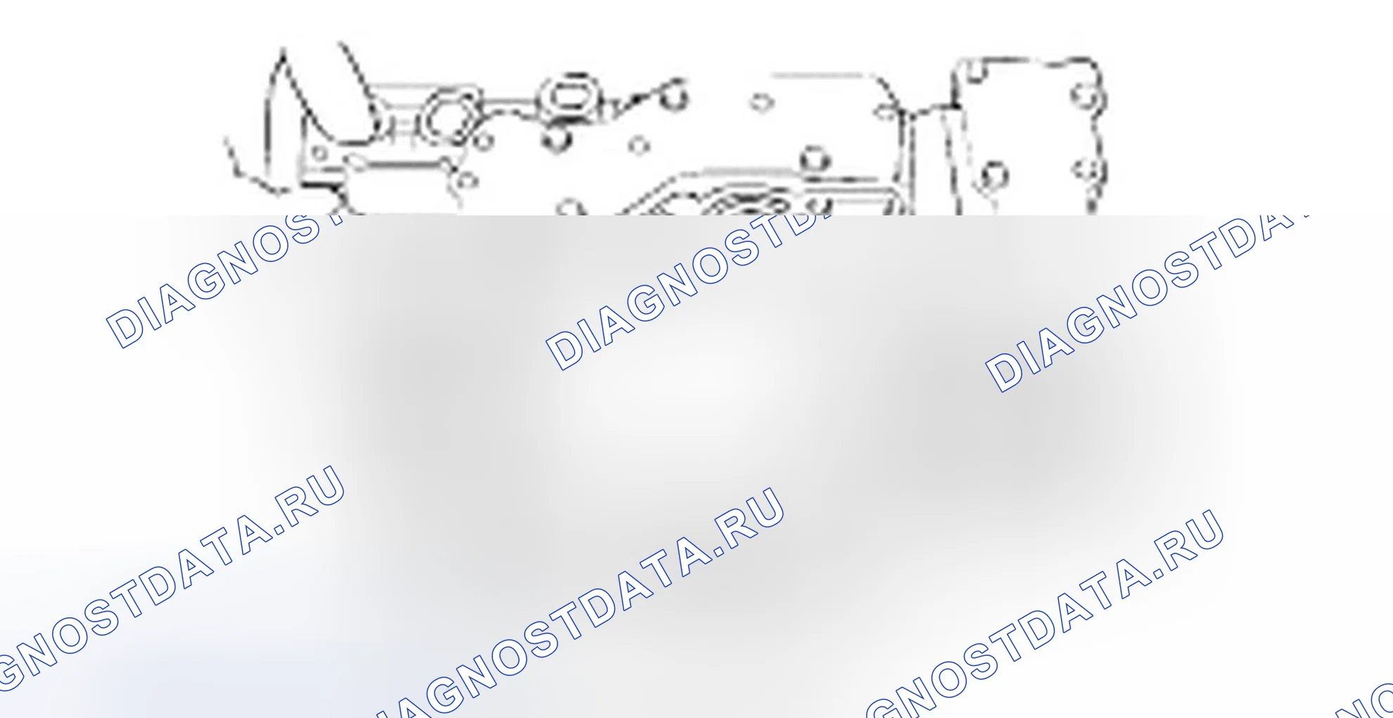 Установка корпуса клапана. Hyundai H-1 A1