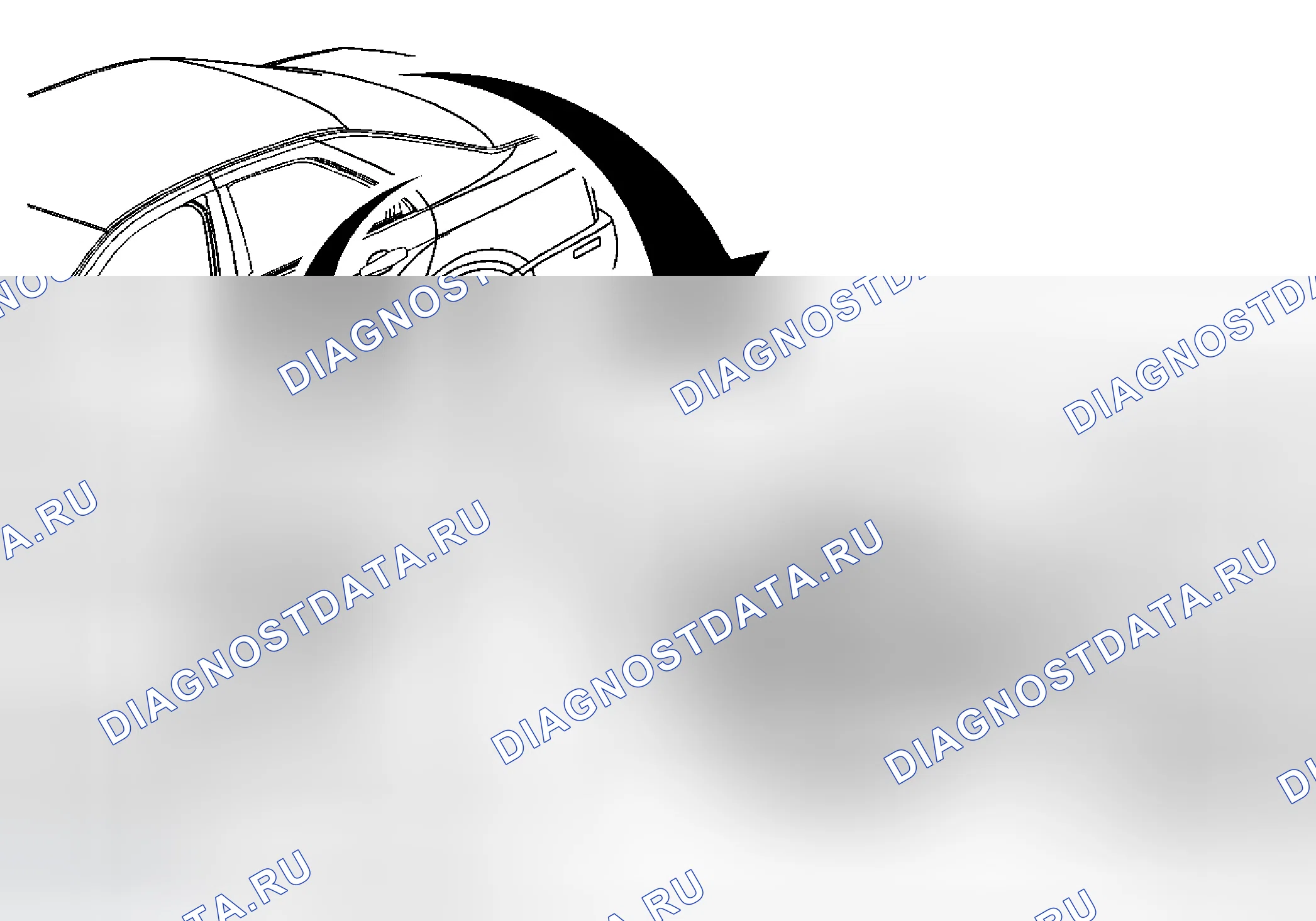 Рис. 37: Вид антенны приемника замка двери дистанционного управления. Cadillac STS I рестайлинг