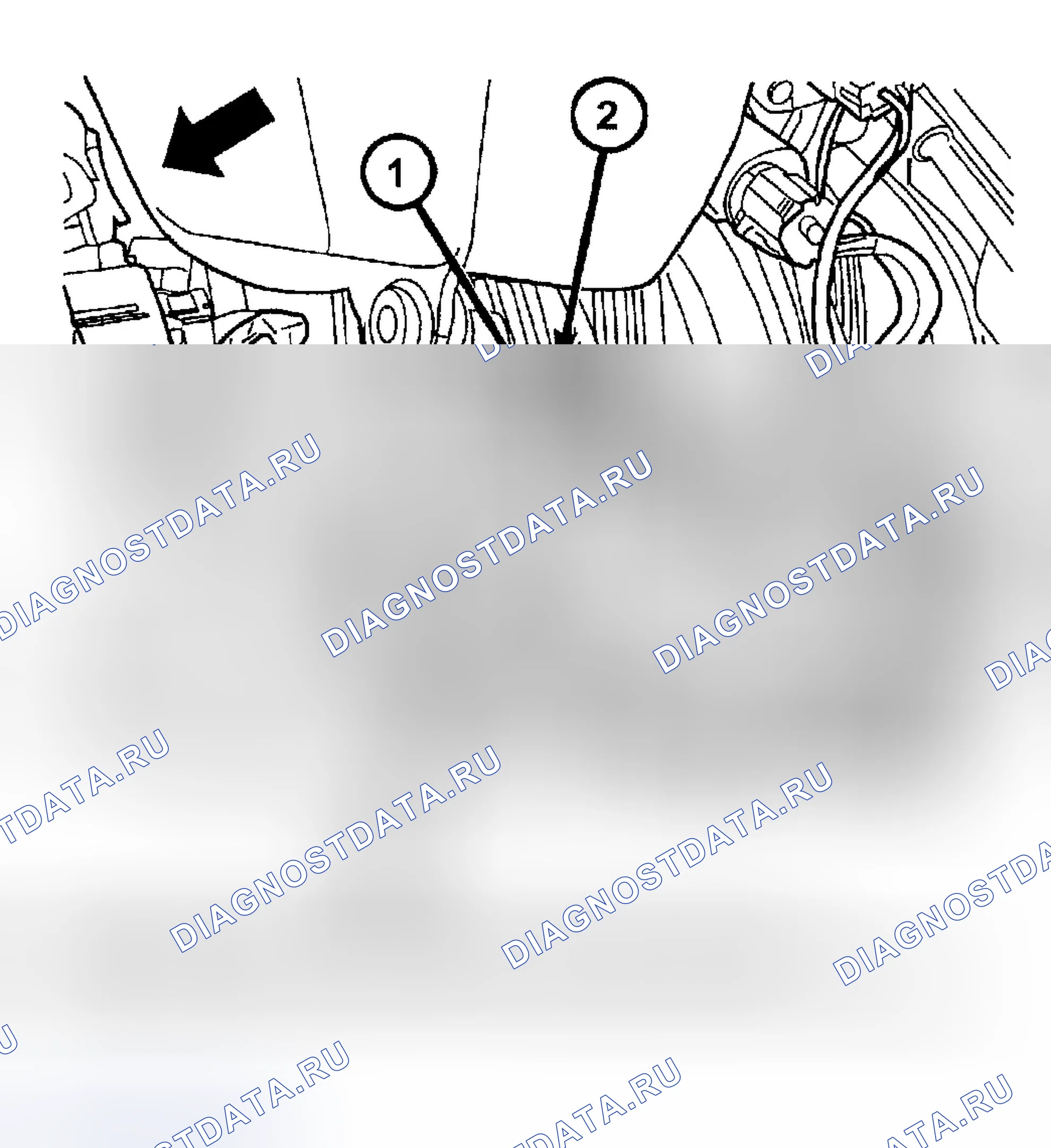 Рис. 98: 3.7л В-6. Dodge Pickup R1500 
