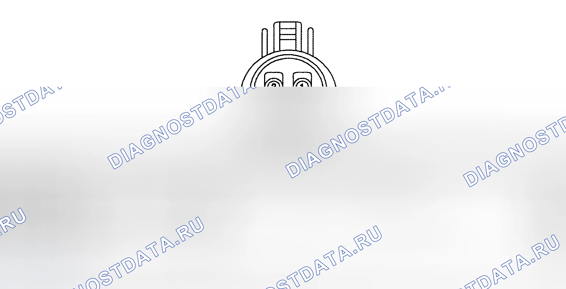 Рис. 1: ИДЕНТИФИКАЦИЯ СОЕДИНИТЕЛЯ. Kia Rio I