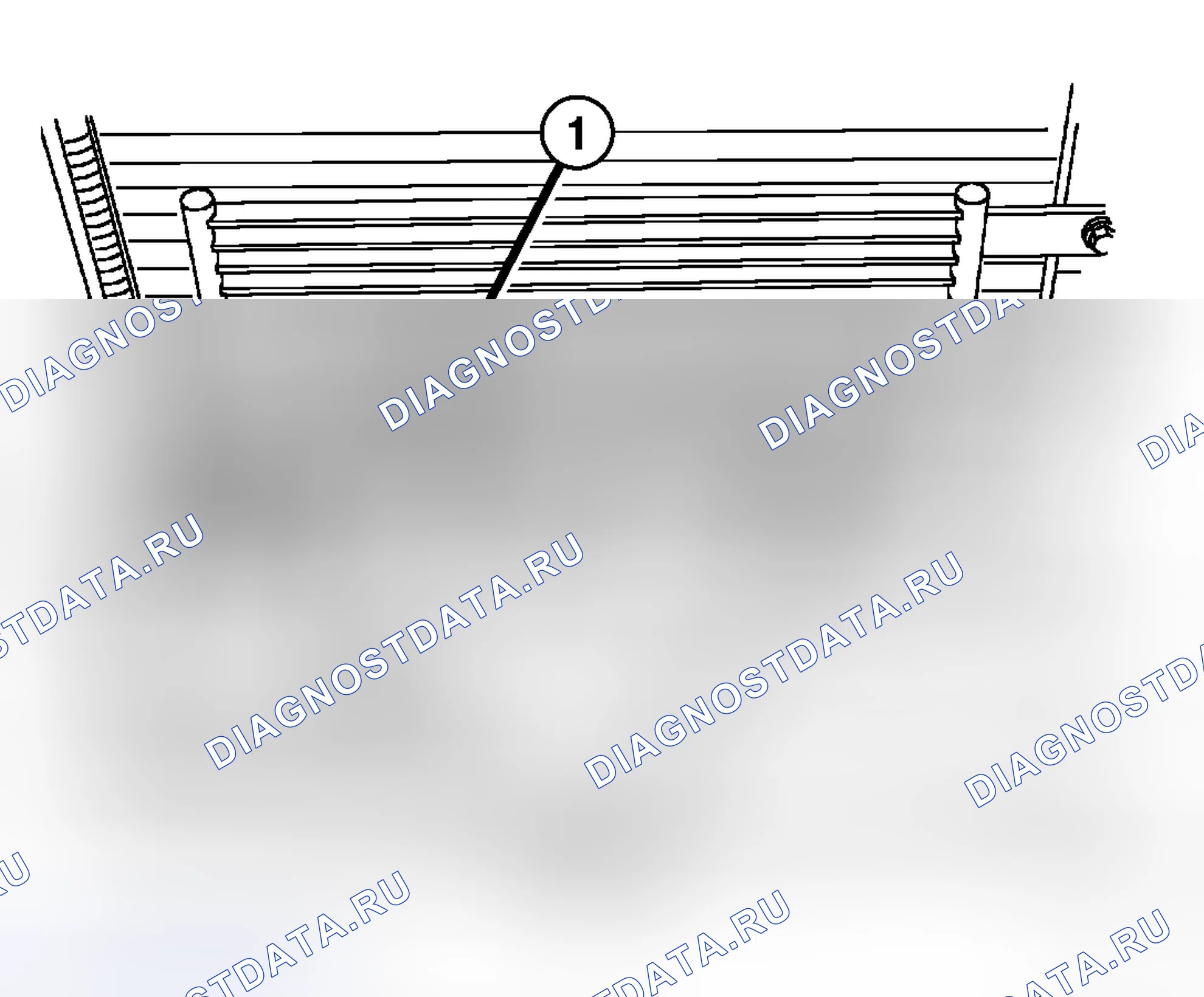 Рис. 71: ОХЛАДИТЕЛЬ ЖИДКОСТИ. Dodge Cab & Chassis R3500 HD transition
