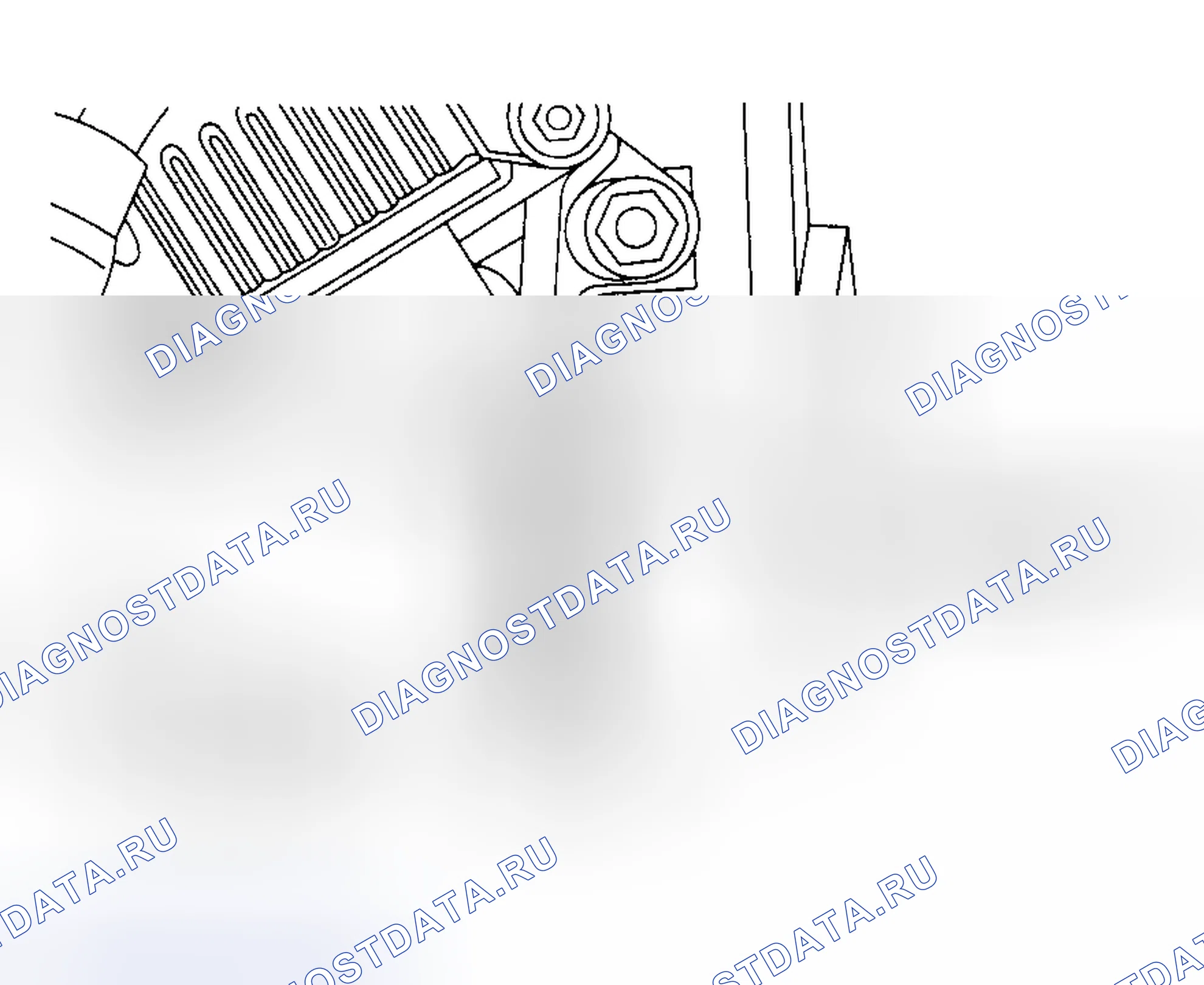 Рис. 1: ИДЕНТИФИКАЦИЯ ДВИГАТЕЛЯ. Volkswagen New Beetle A4