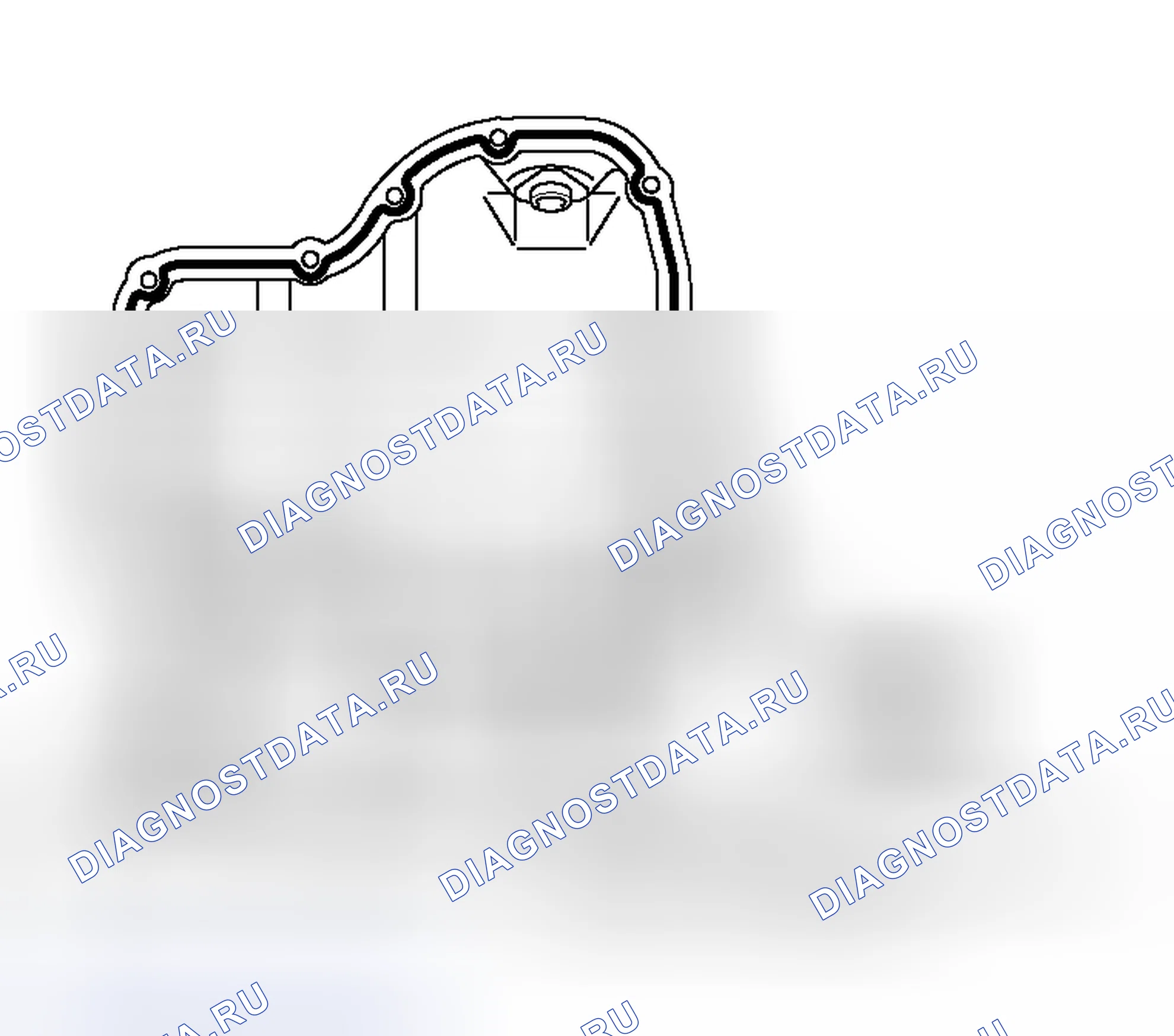 Рис. 61: > > B < < УСТАНОВКА НИЖНЕГО МАСЛЯНОГО ПОДДОНА ДВИГАТЕЛЯ. Honda e:NS1 I