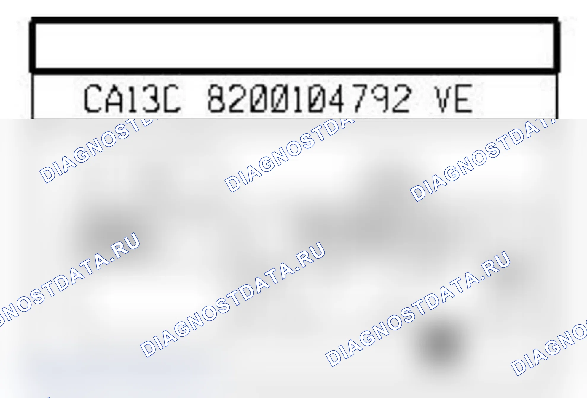 Распиновка разъёма 1066 — Датчик темп. топл.. Renault Clio II