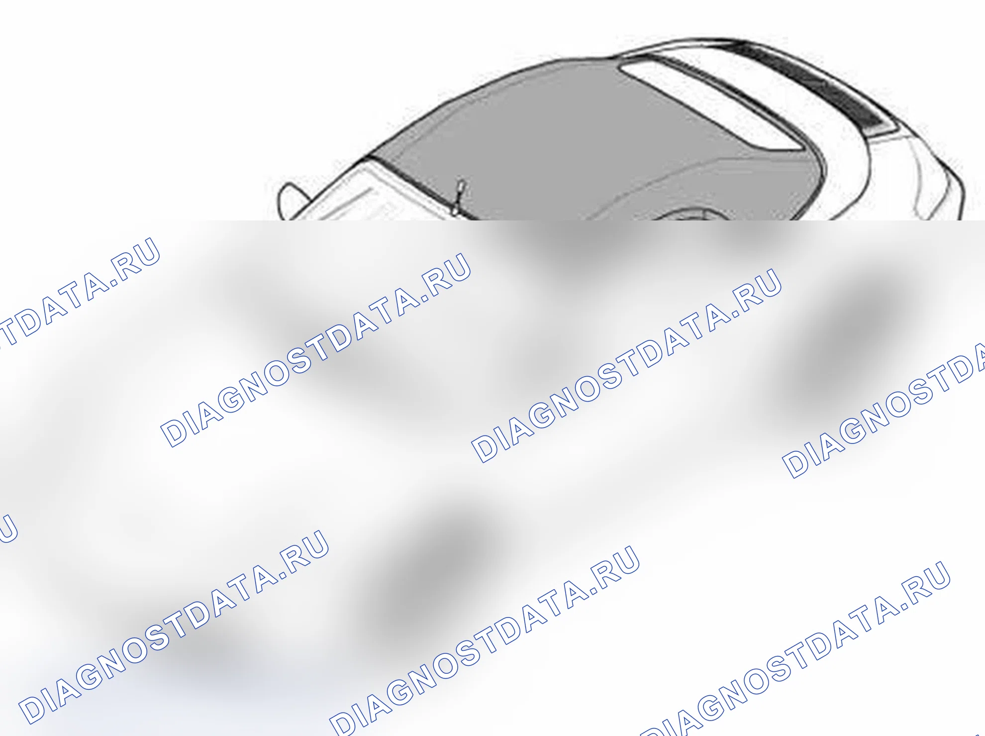 Рис. 89: Снятие и установка складной верх. Porsche 911 GT3 996 рестайлинг