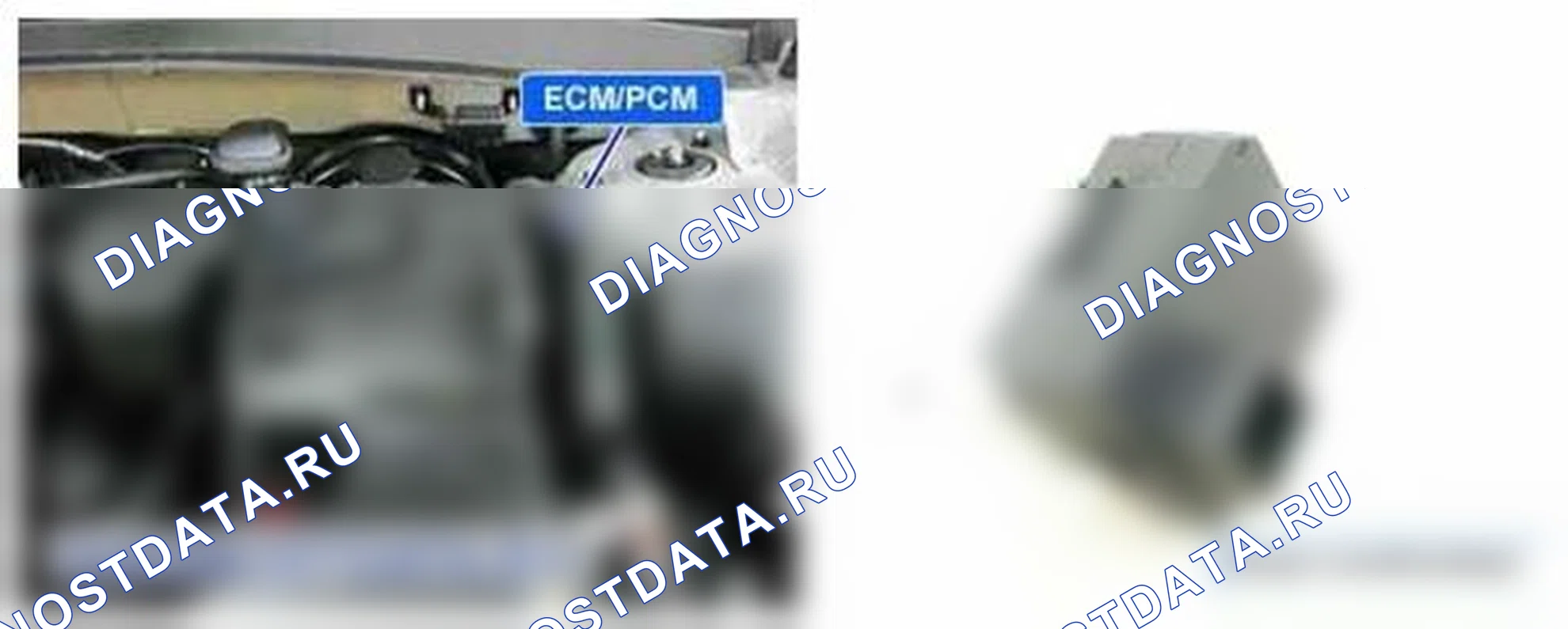 Рис. 171: Расположение компонентов. Hyundai Santa Fe II рестайлинг