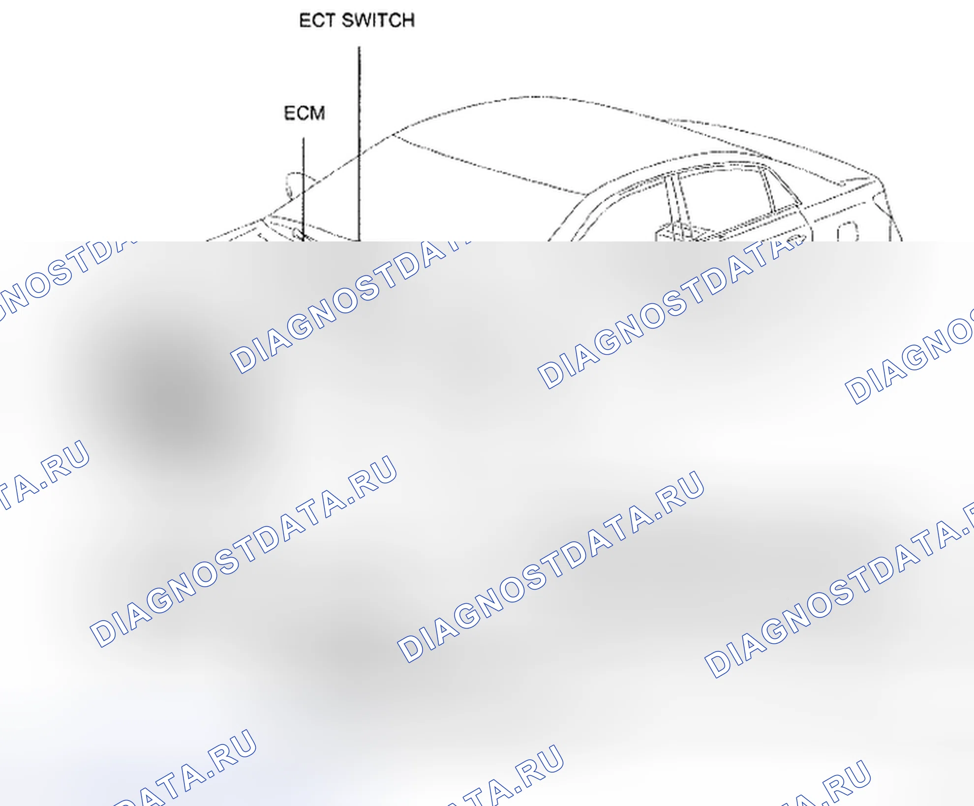 Рис. 3: РАСПОЛОЖЕНИЕ ДЕТАЛЕЙ. Toyota Avalon XX30 рестайлинг