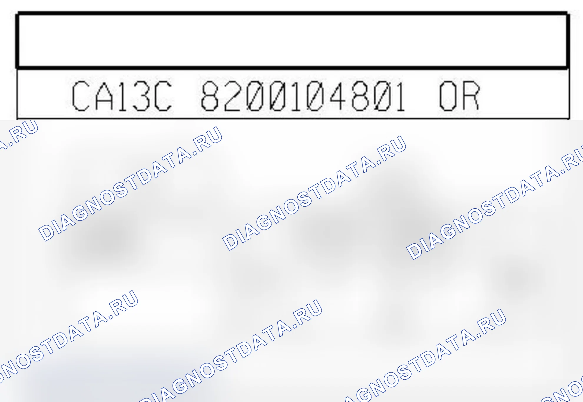 Распиновка разъёма 1105 — Исп. механизм устройства рег. подачи топл.. Renault Clio III