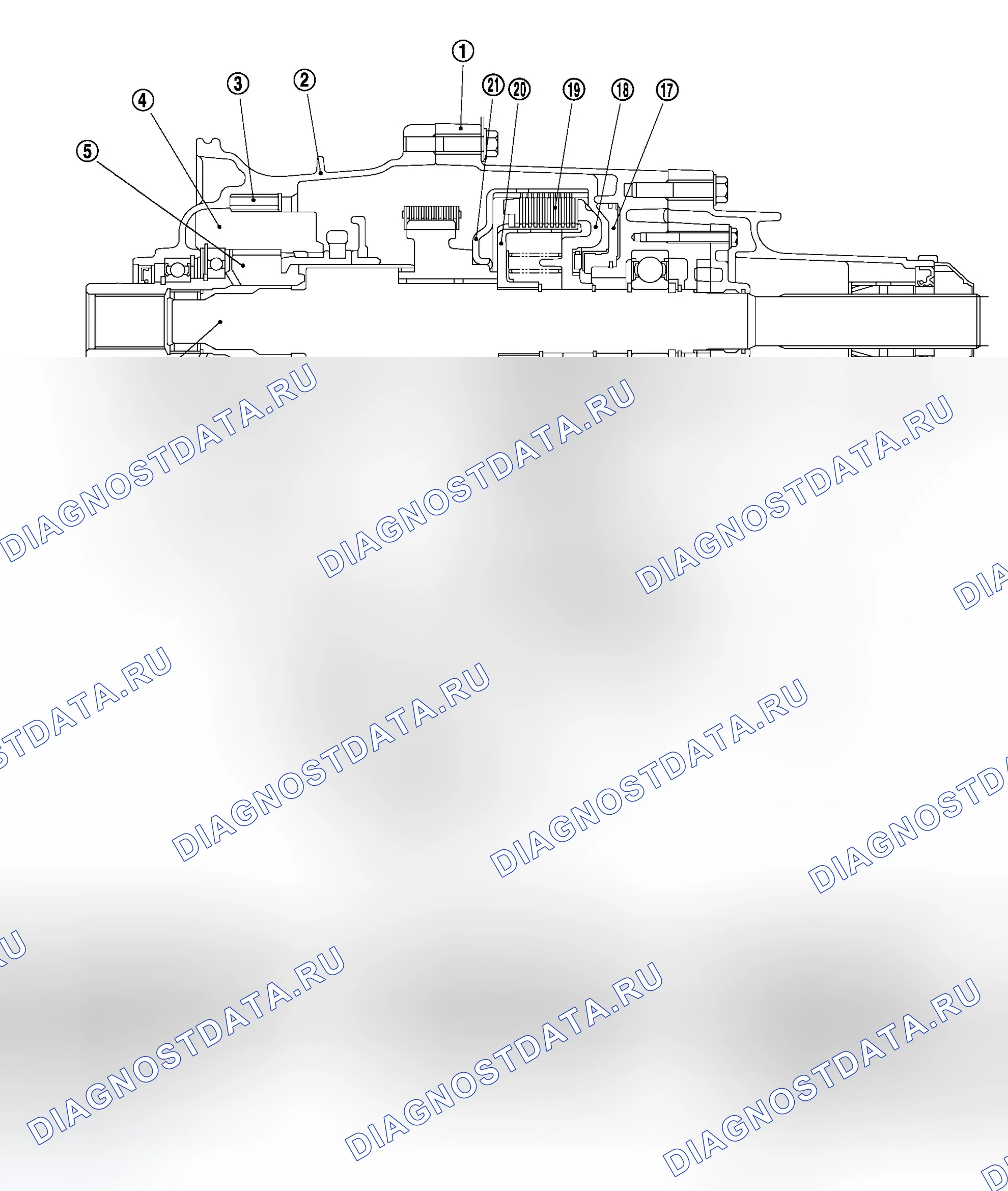 Рис. 248: Поперечное сечение. Infiniti QX56 I