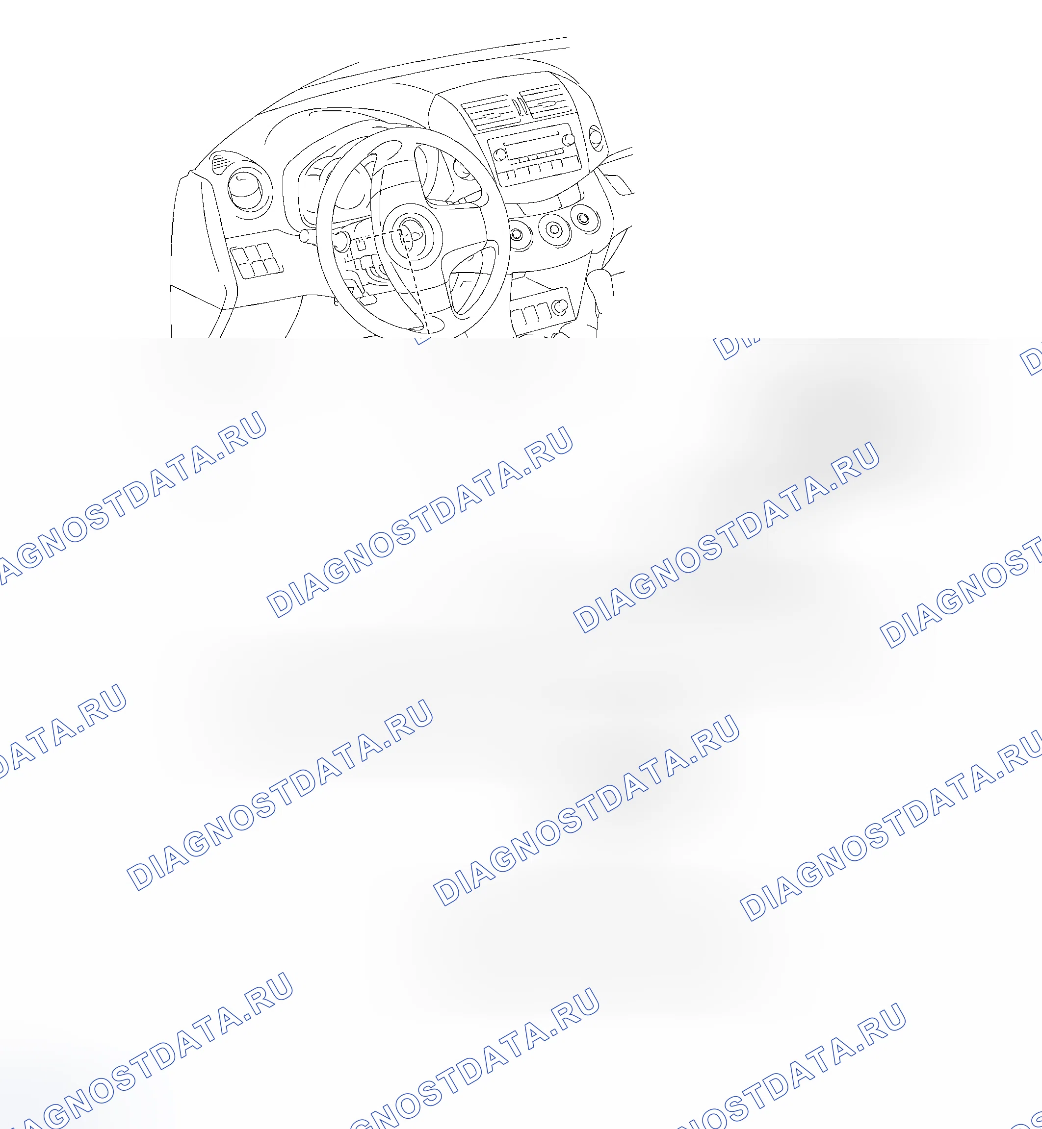 Рис. 20: КОМПОНЕНТЫ. Toyota RAV4 III