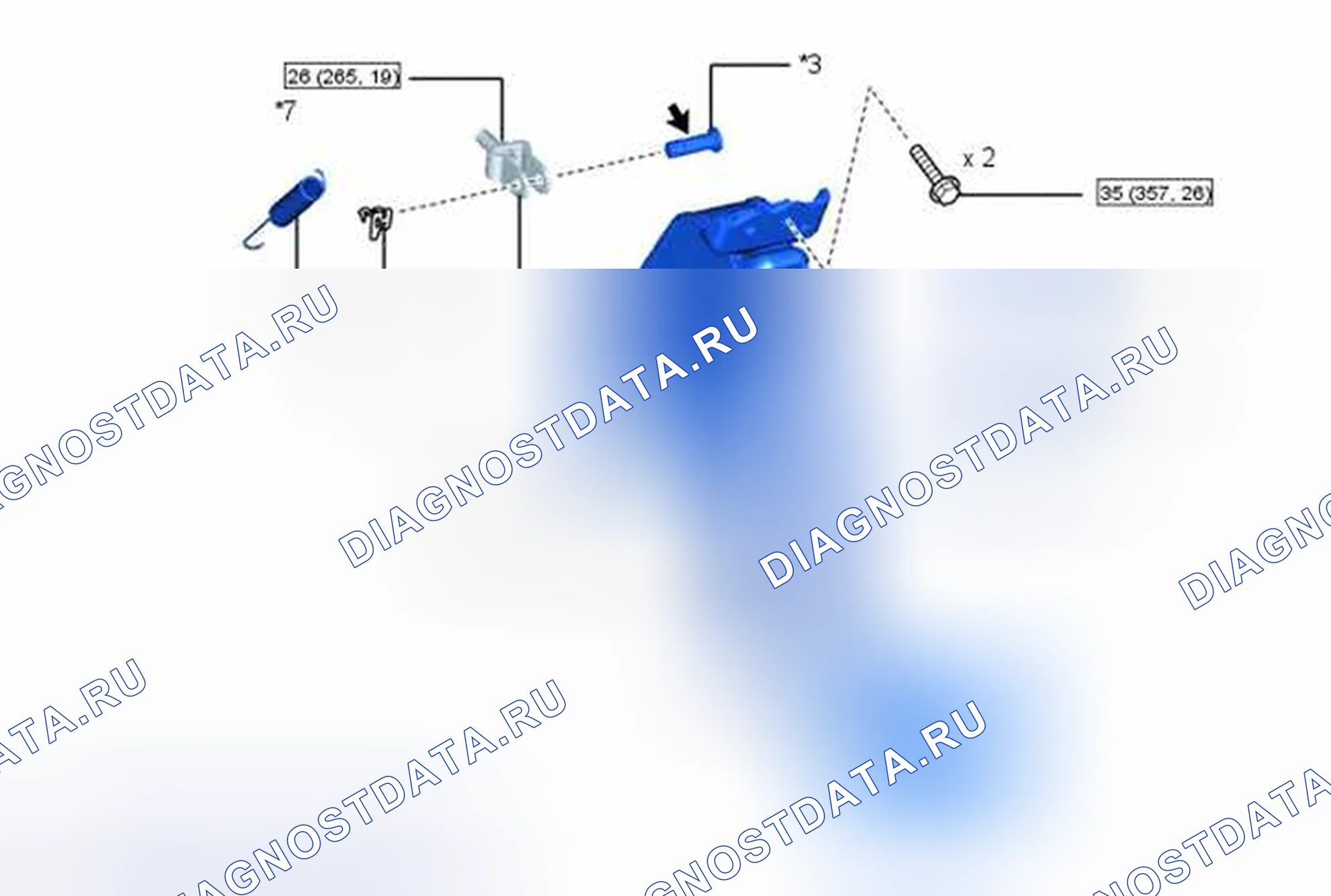 Рис. 95: ИЛЛЮСТРАЦИЯ. Toyota Highlander III