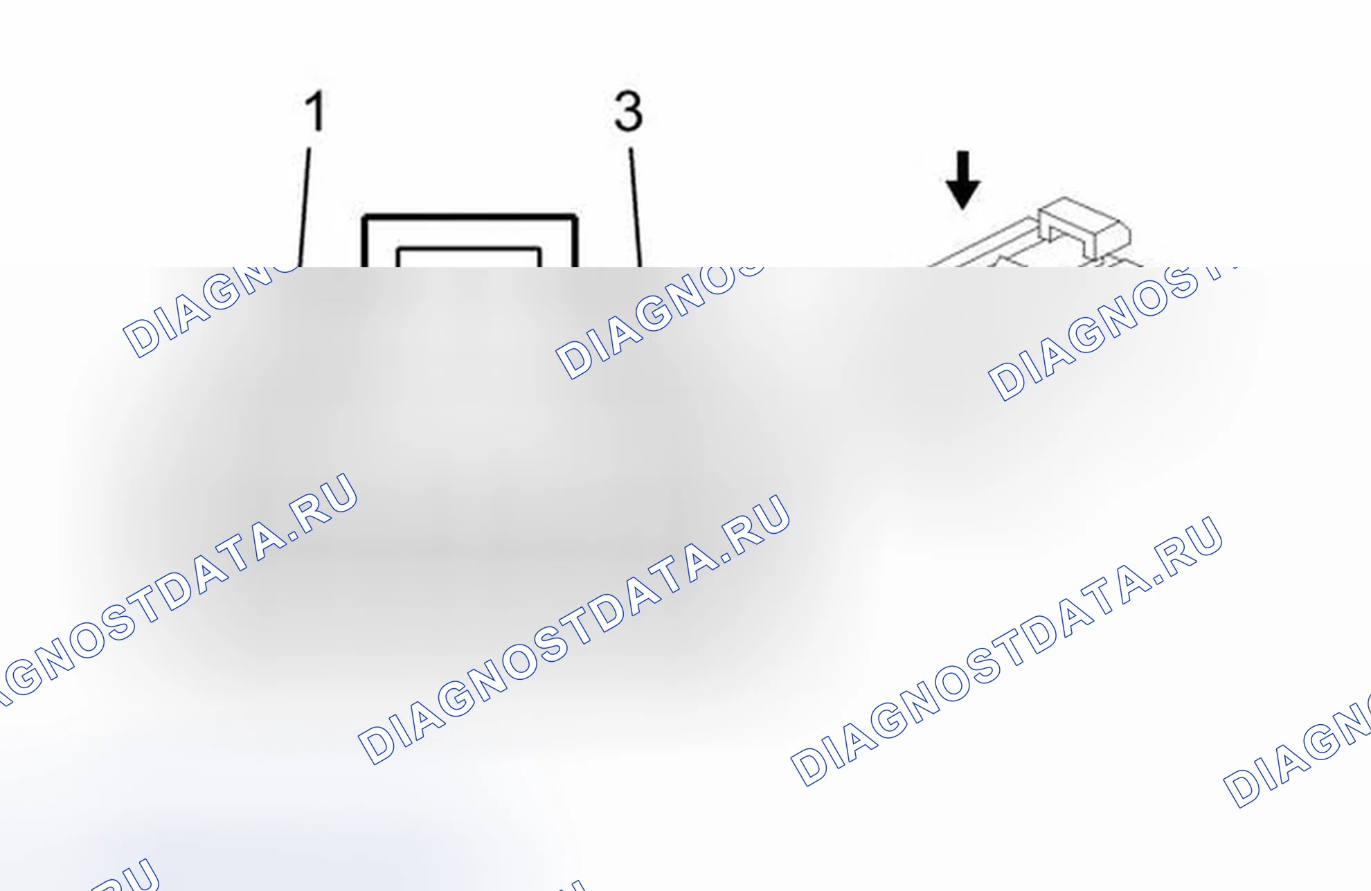 Рис. 5: P28 Динамик - Помощь при парковке (UD7). Chevrolet Spark M300
