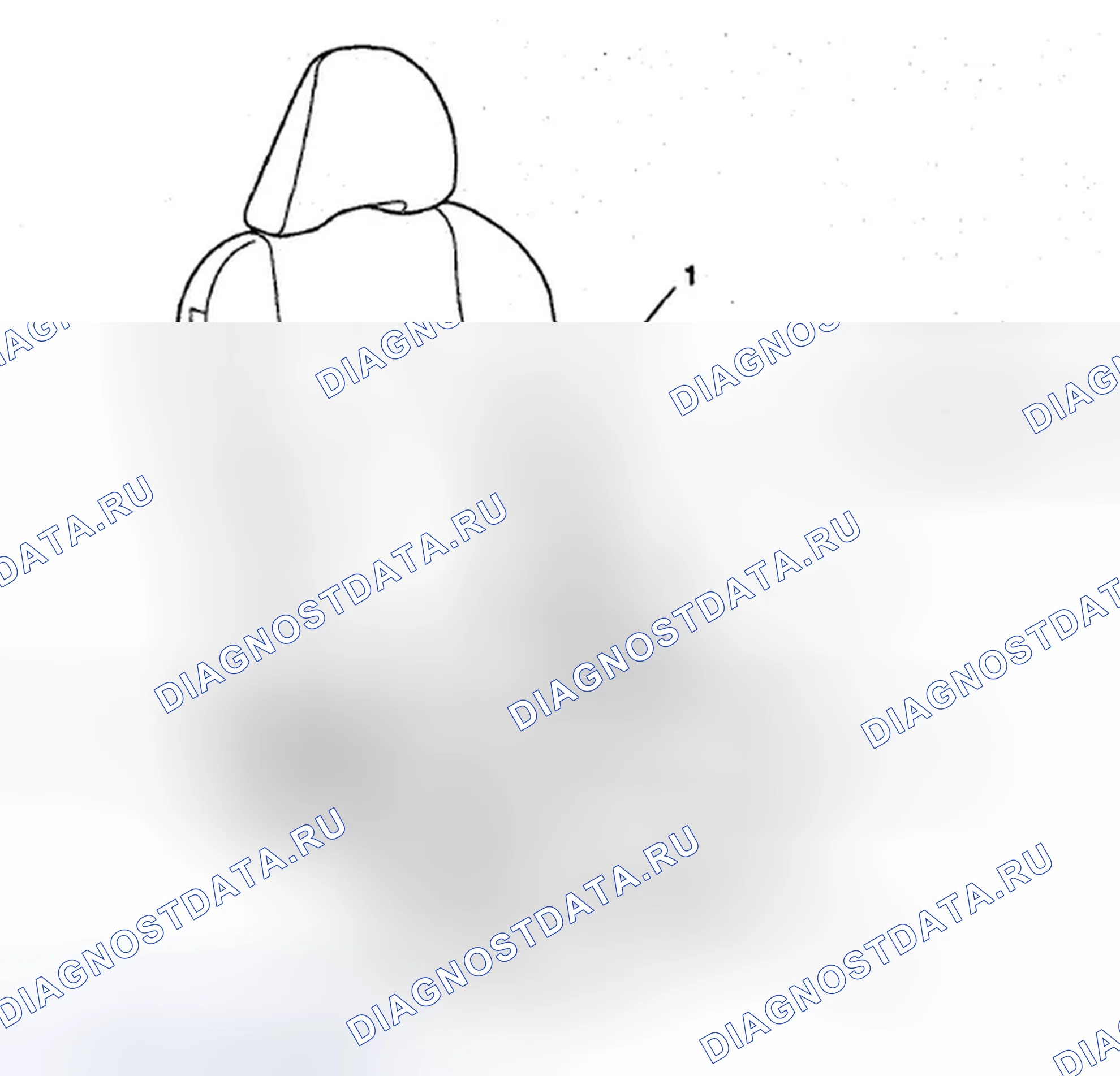 Рис. 641: Идентификация жгута устройства ODS (203-43). Honda Insight ZE2