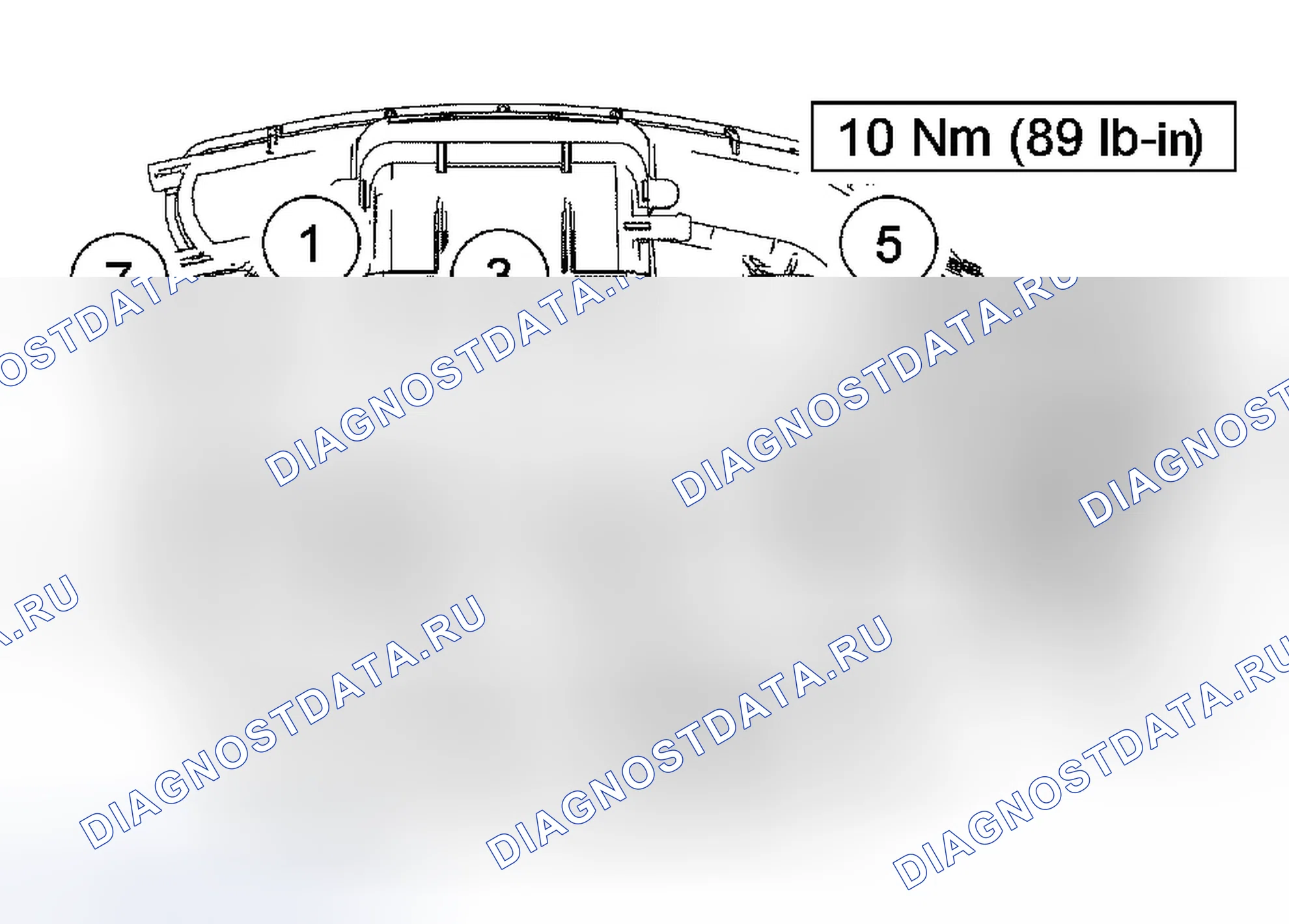 Рис. 344: Установка. Ford Taurus IV рестайлинг