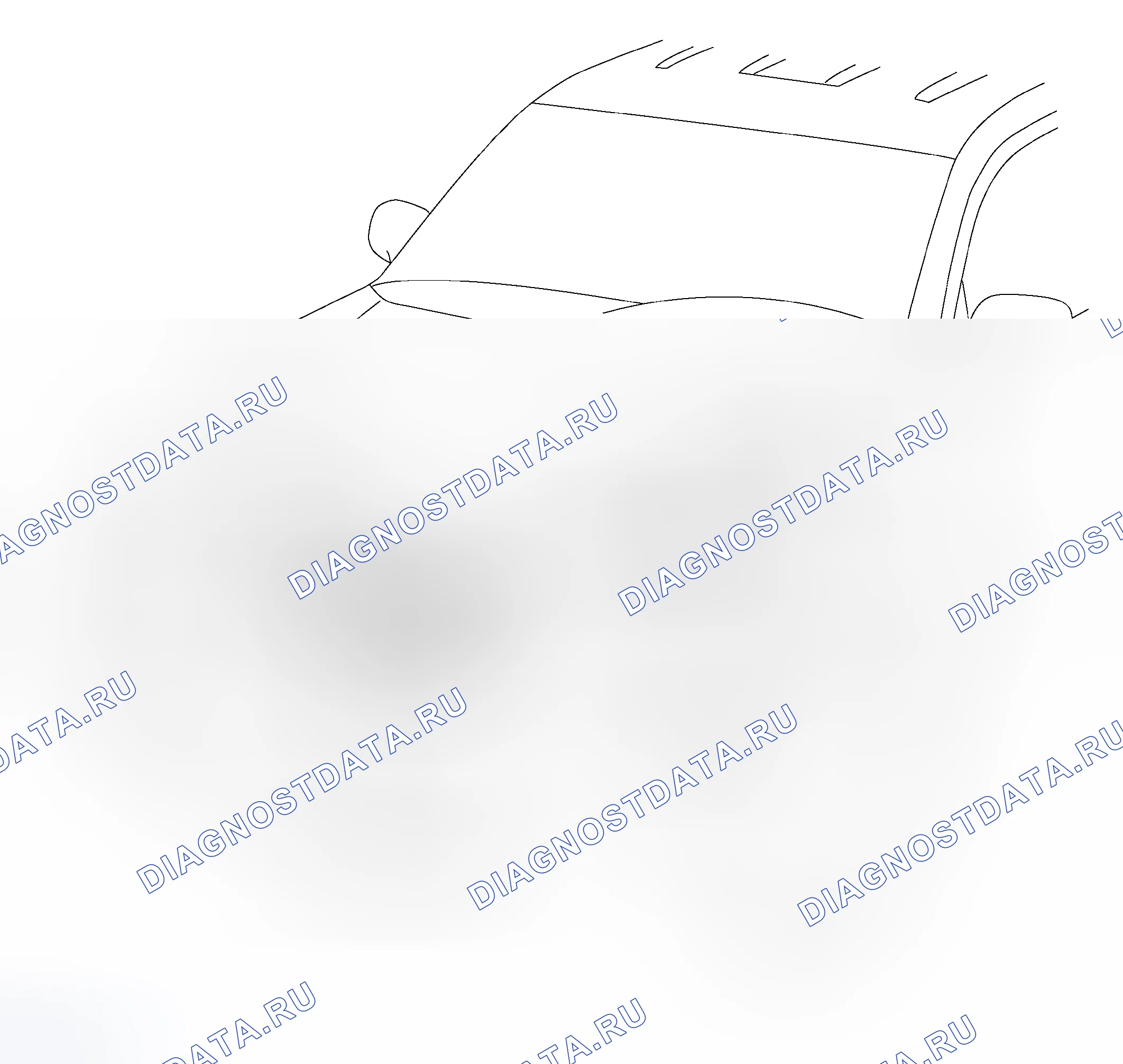 Рис. 1: РАСПОЛОЖЕНИЕ ДЕТАЛЕЙ. Toyota Tacoma II