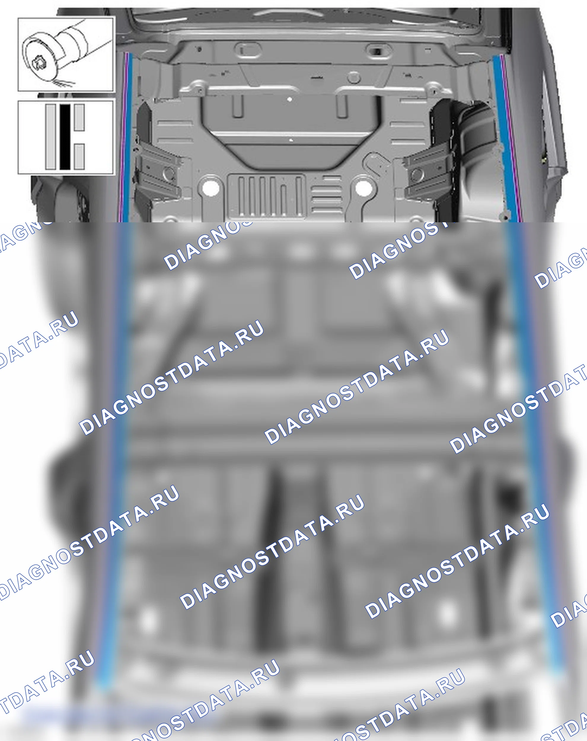Как снять и установить панель крыши. Ford Edge II