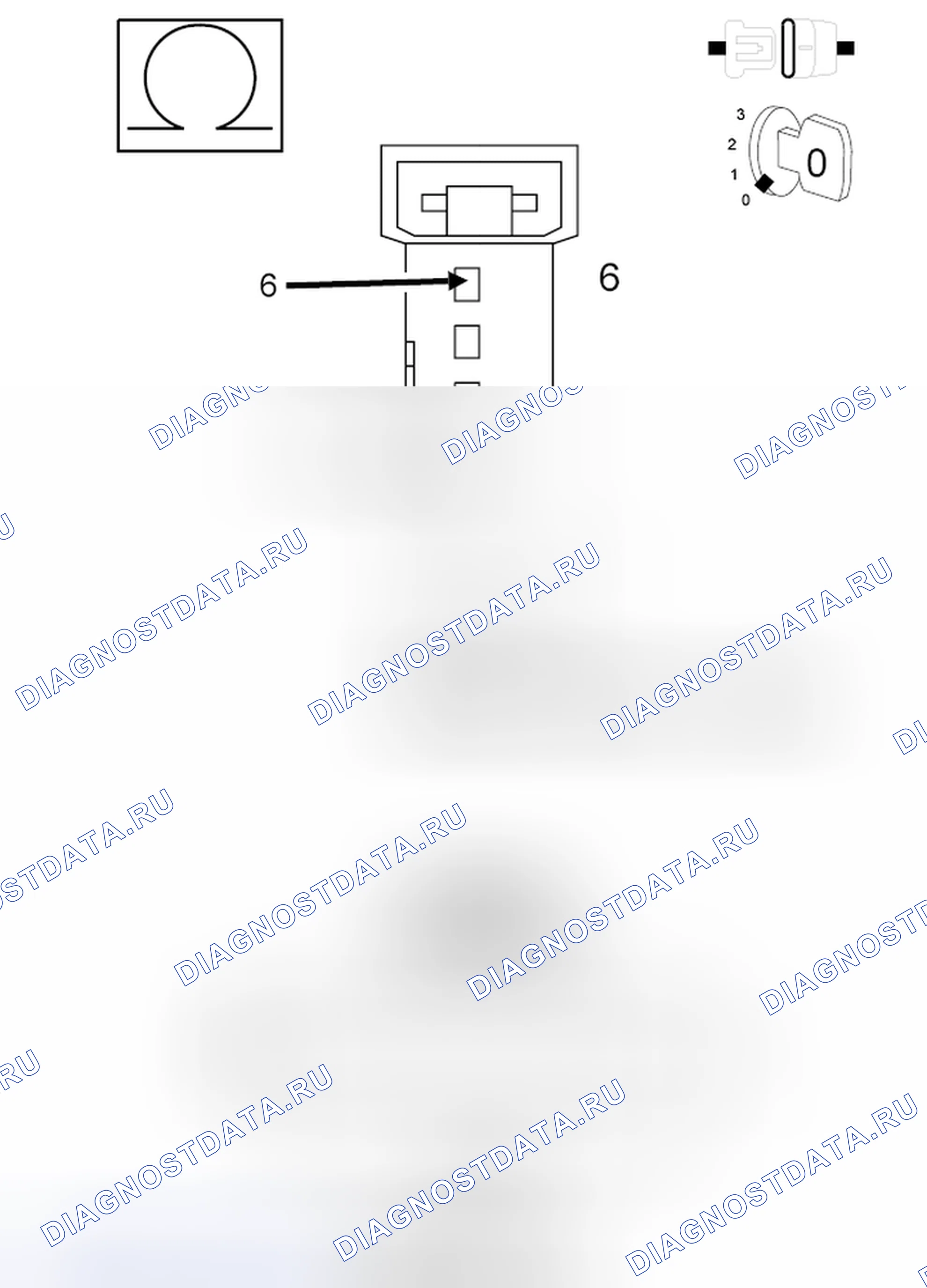 Рис. 512: ДИАГНОСТИЧЕСКИЙ ТЕСТ. Dodge Grand Caravan V
