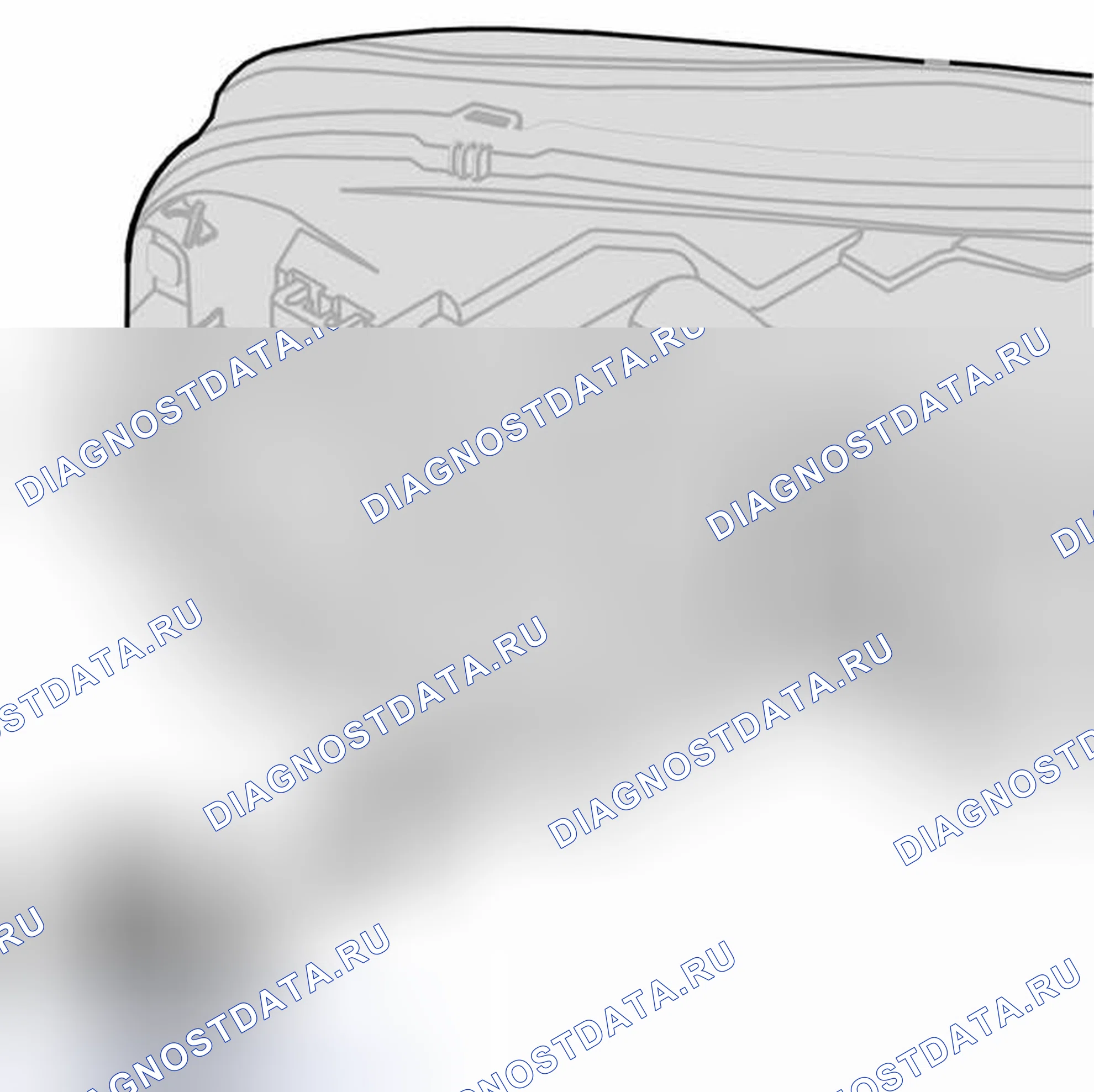 Рис. 22: УСТАНОВКА ЛАМП ДАЛЬНЕГО / БЛИЖНЕГО СВЕТА. Volvo XC90 I