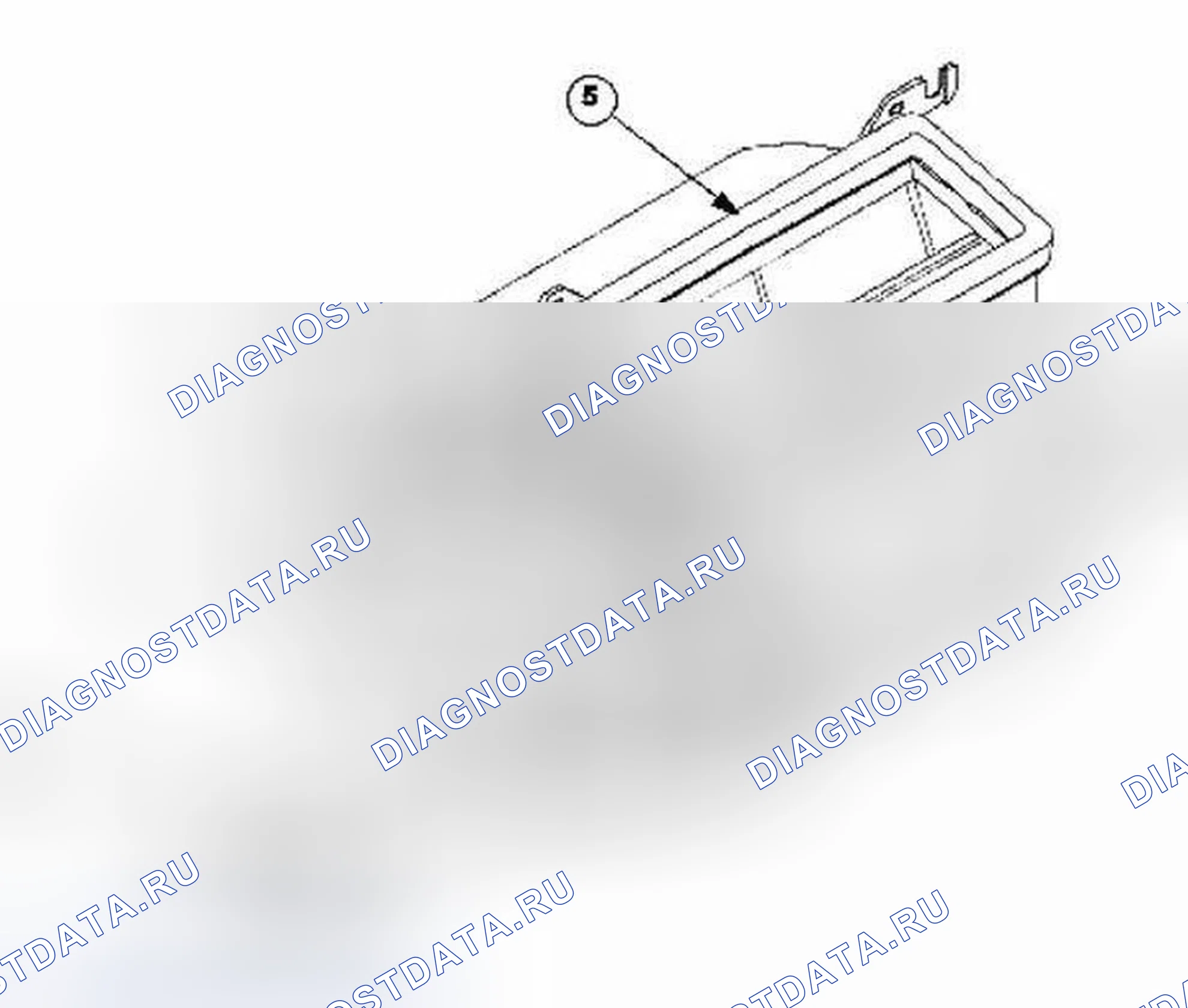 Рис. 9: Идентификация каналов LADD и нижнего колодца. Jaguar XKR I