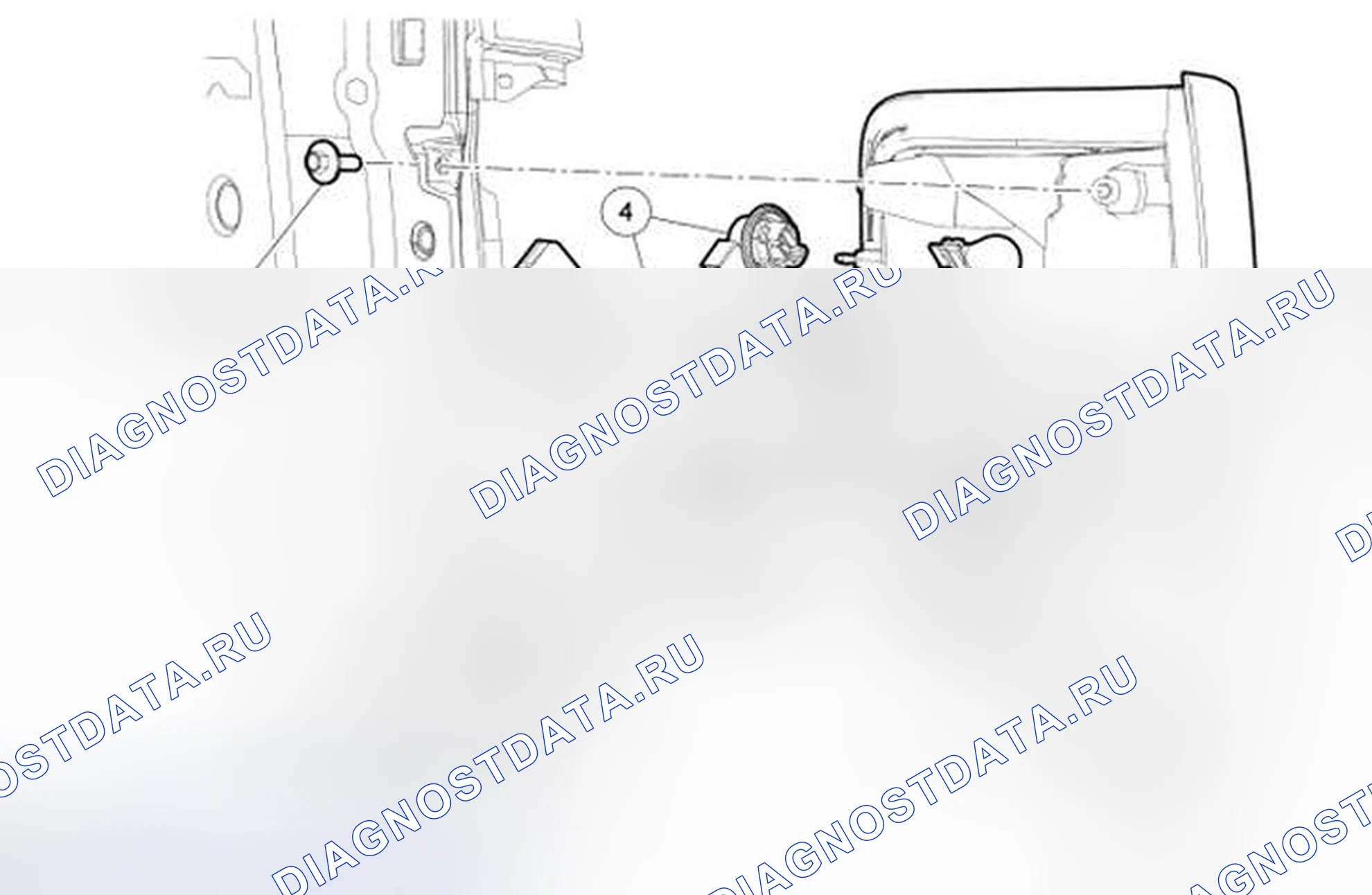 Рис. 136: Задний фонарь в сборе. Ford F-150 XII