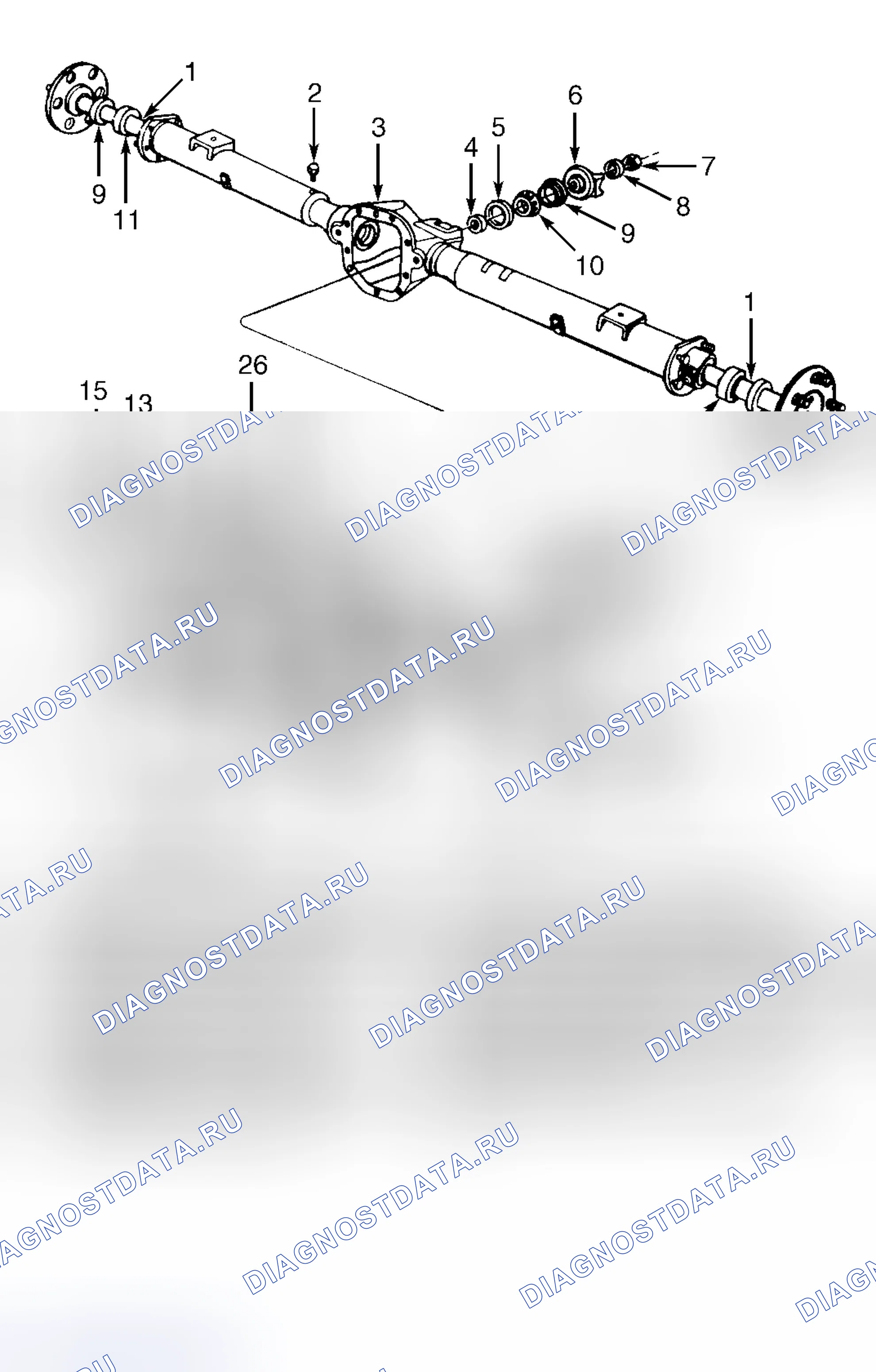 Рис. 17: ОПИСАНИЕ И РАБОТА. Dodge Cab & Chassis R2500 AD pre