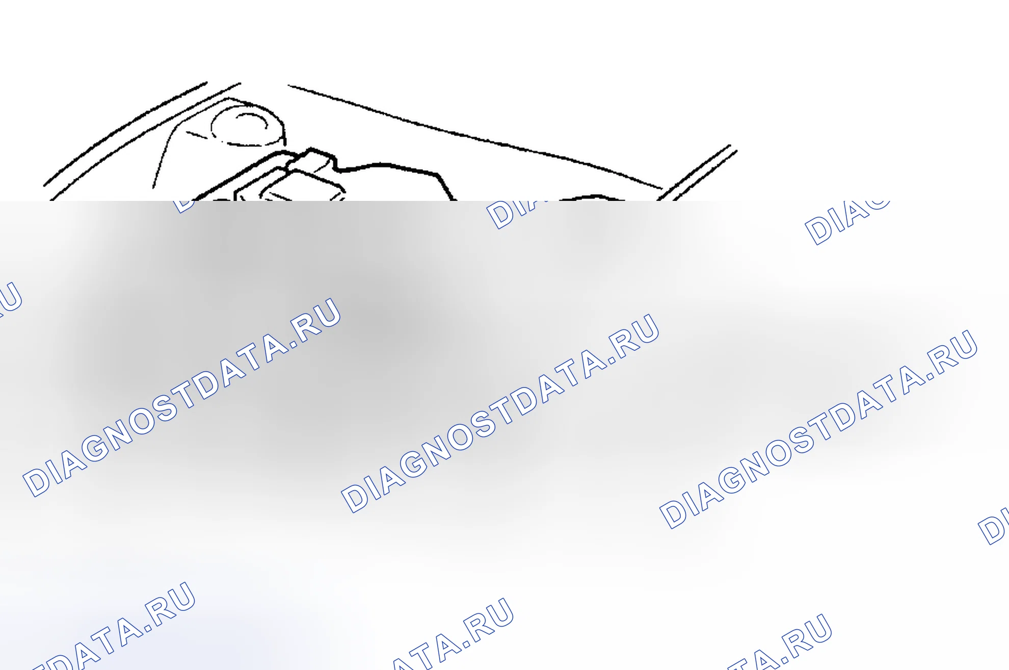 Рис. 1: ИДЕНТИФИКАЦИЯ ДВИГАТЕЛЯ. Mazda Millenia I