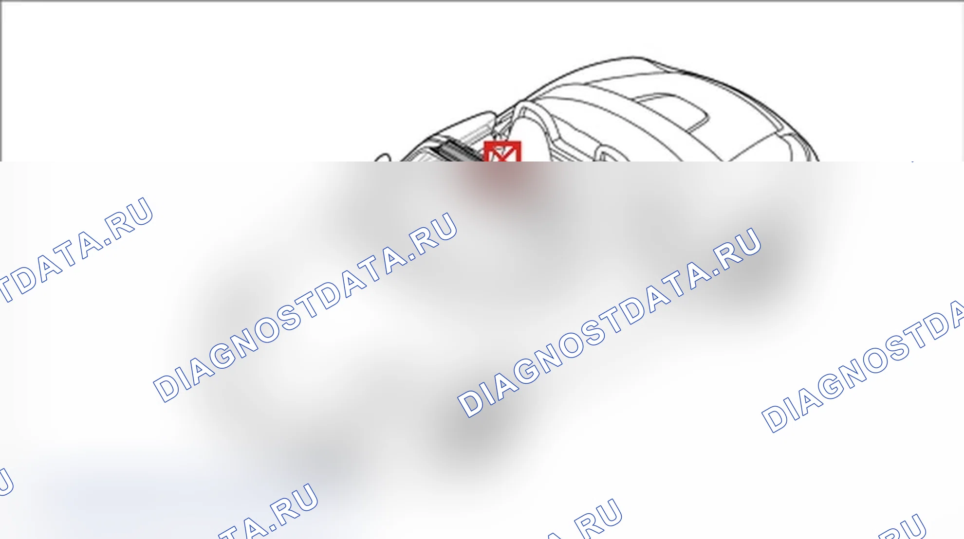Рис. 218: Снятие передней панели отделки крыши. Porsche Boxster S 987
