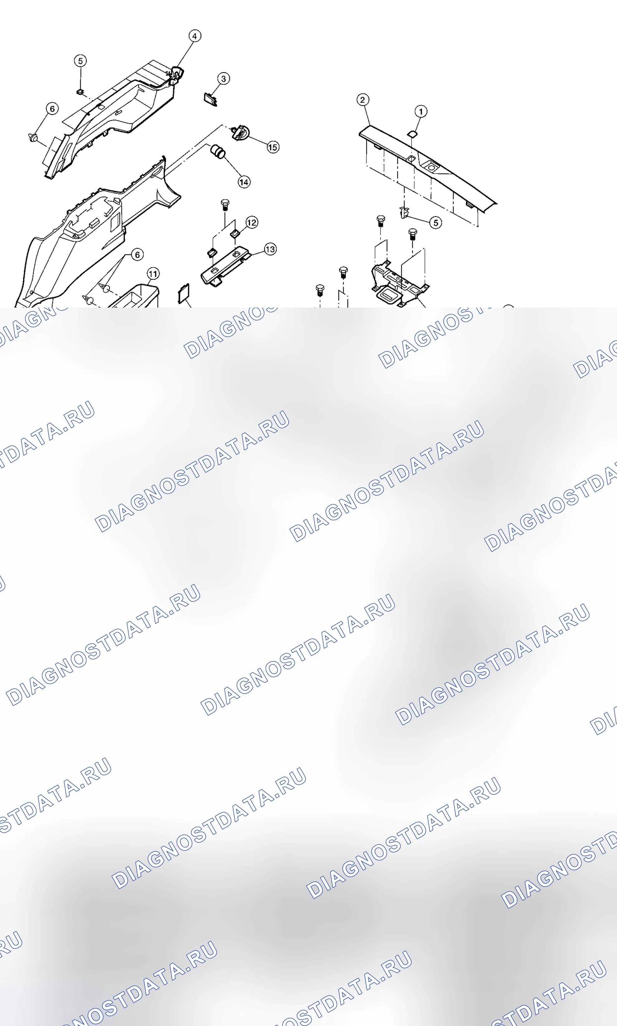Рис. 19: Демонтаж и монтаж. Honda N-WGN I