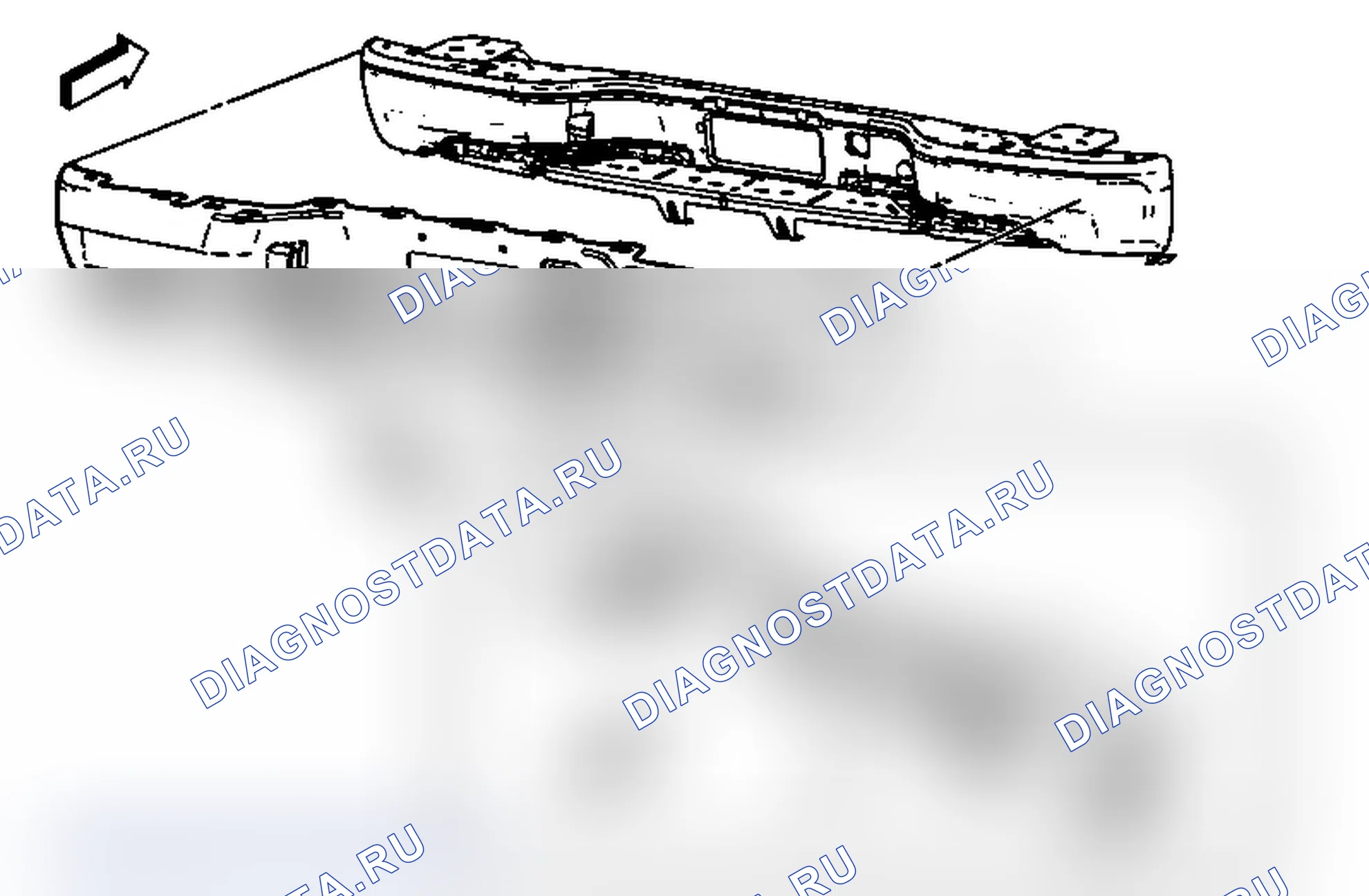 Рис. 72: Замена задней бамперной панели (Avalanche, Cadillac EXT). Chevrolet Suburban K2500 GMT900