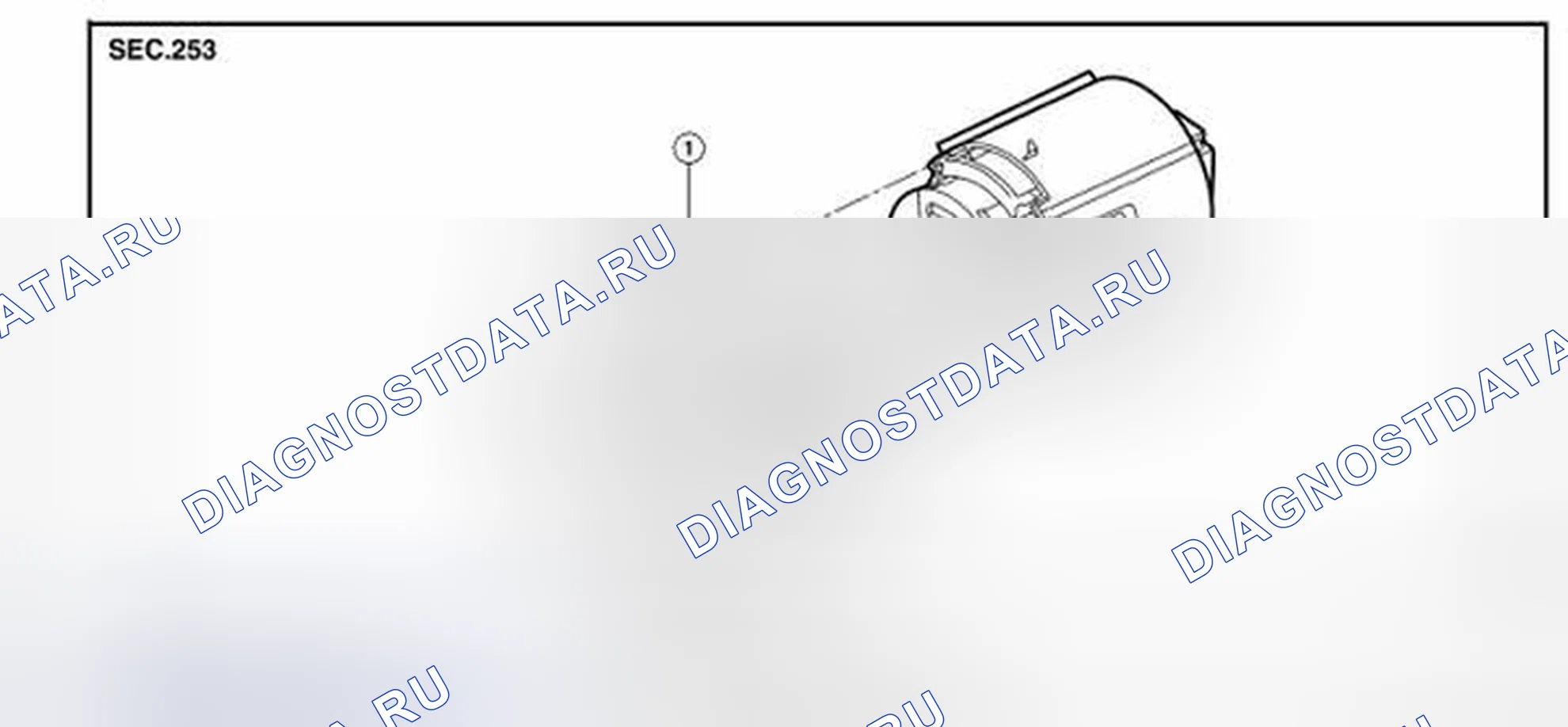Рис. 172: Разнесенный вид. Nissan Altima L33