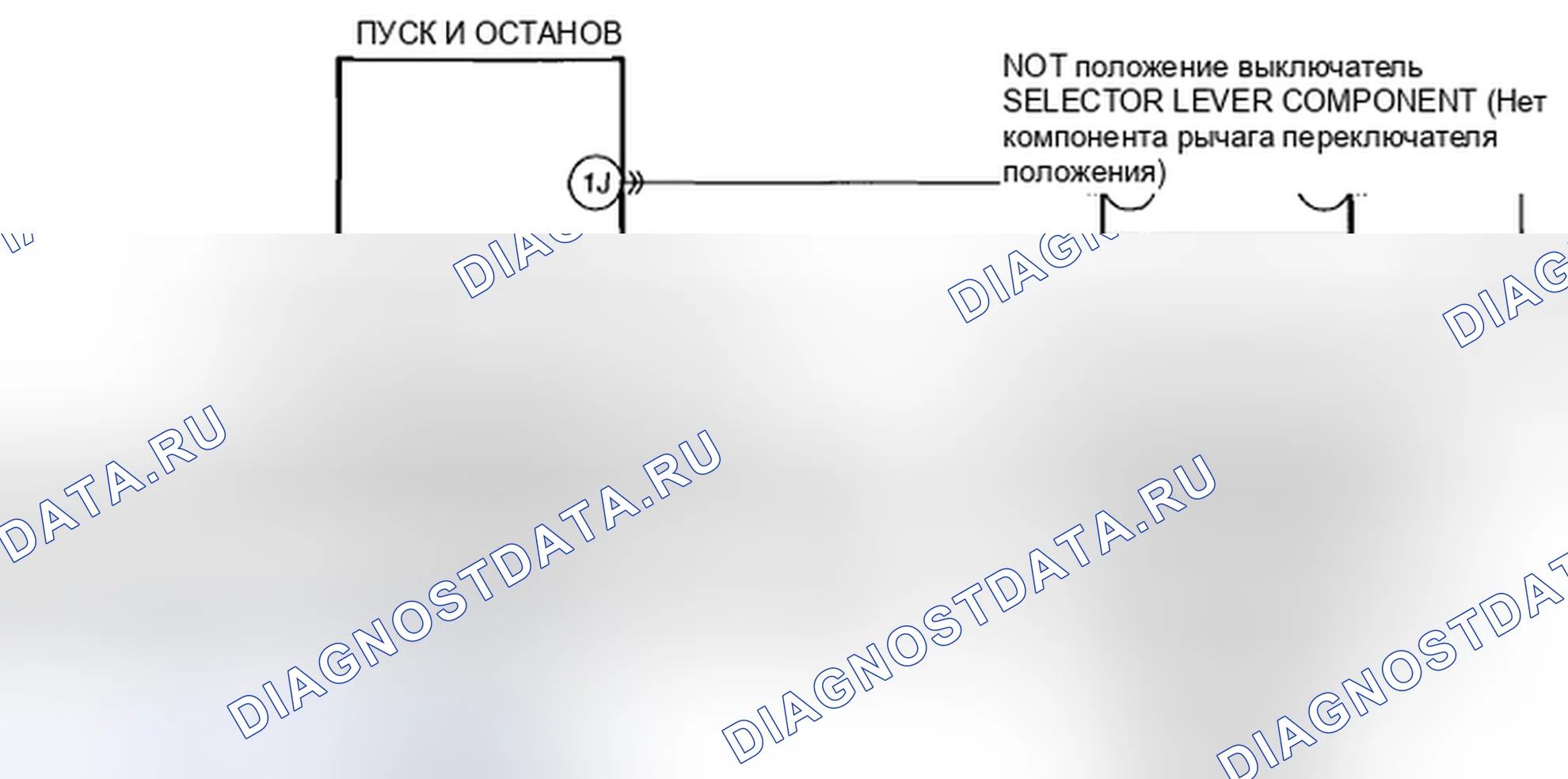 Рис. 15: расшифровка кода ошибки P081C-23: НЕИСПРАВНОСТЬ ЦЕПИ ПЕРЕКЛЮЧАТЕЛЯ ПОЛОЖЕНИЯ NOT P. Mazda CX-5 I