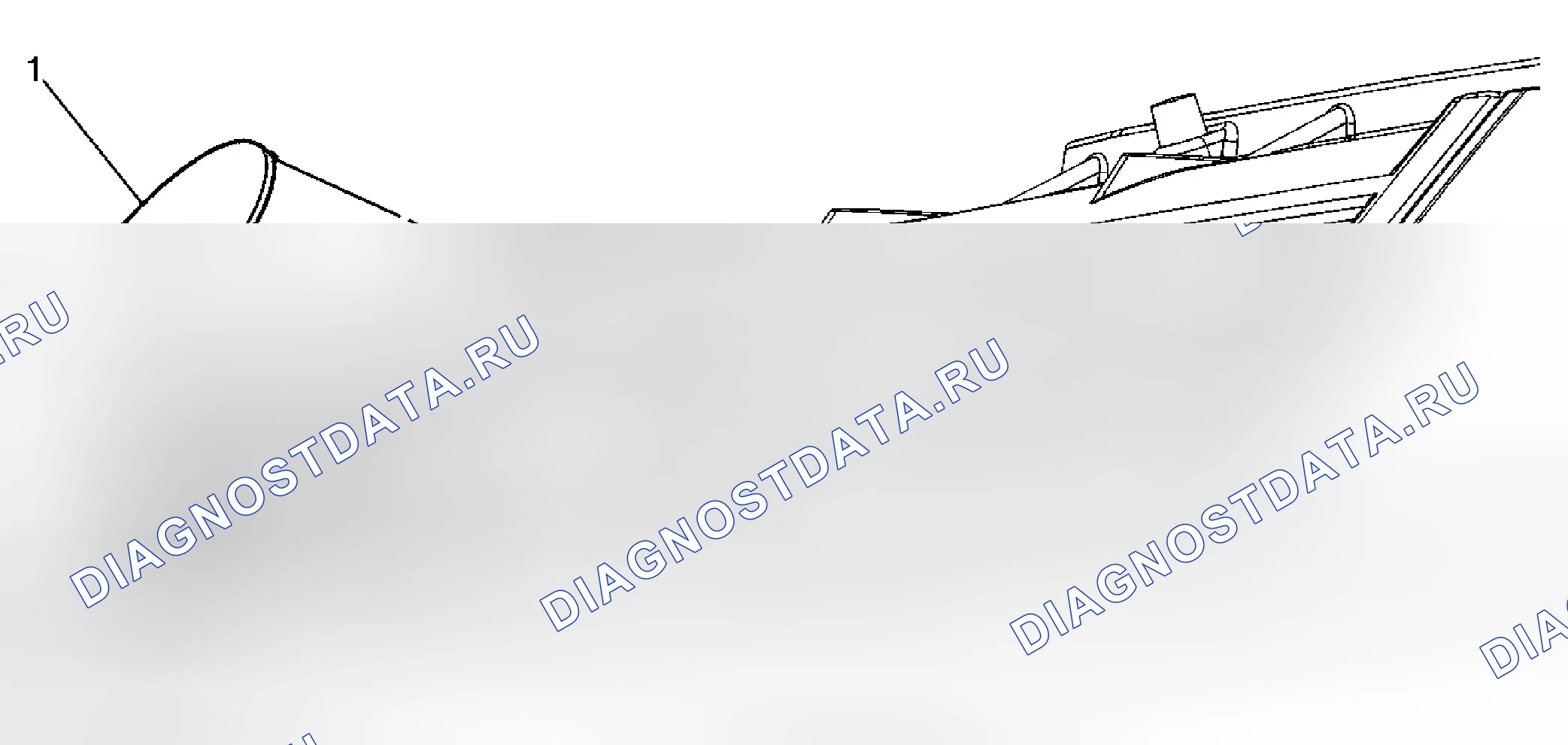 Рис. 7: Замена эмблемы - Решетка (с K59). Cadillac STS I