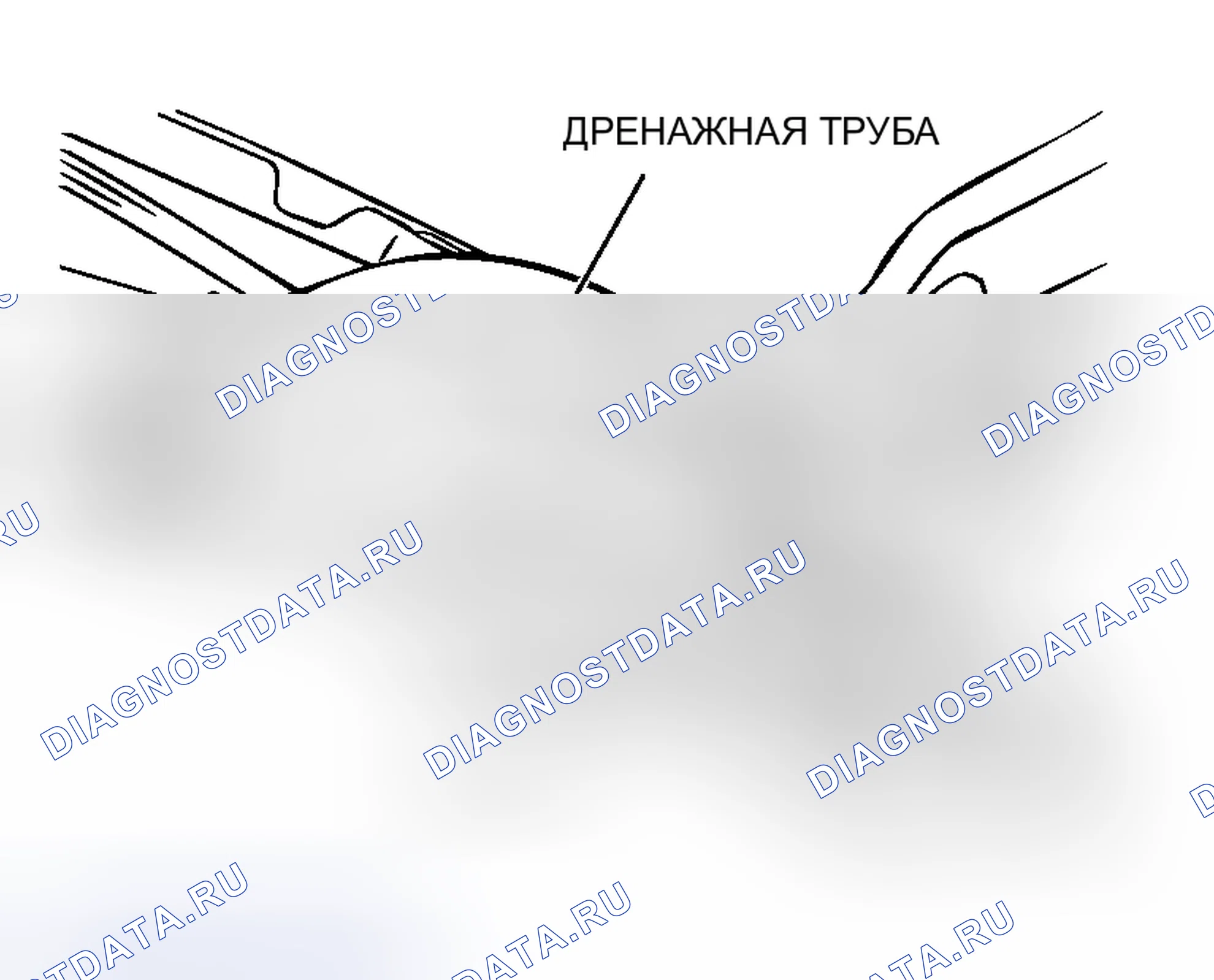 Рис. 51: >> A <<МОНТАЖ ДРЕНАЖНОЙ ТРУБЫ. Mitsubishi Lancer Evolution IX