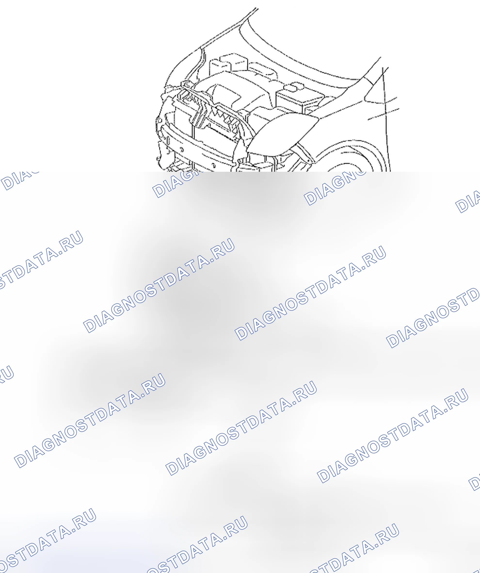 Рис. 110: КОМПОНЕНТЫ. Toyota Yaris II